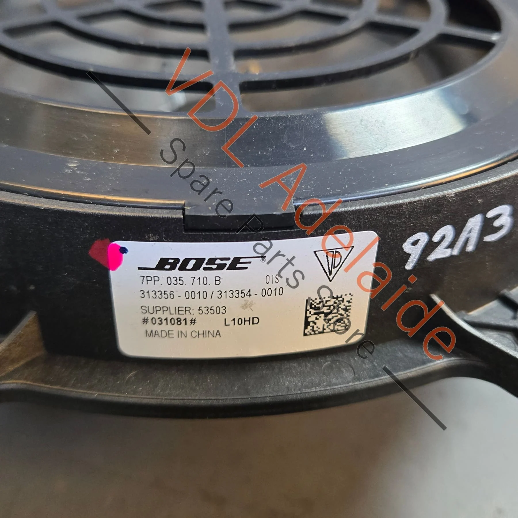Porsche Cayenne 958 Bose Speaker Set High & Mid 7PP035454E 7PP035415F - Image 5