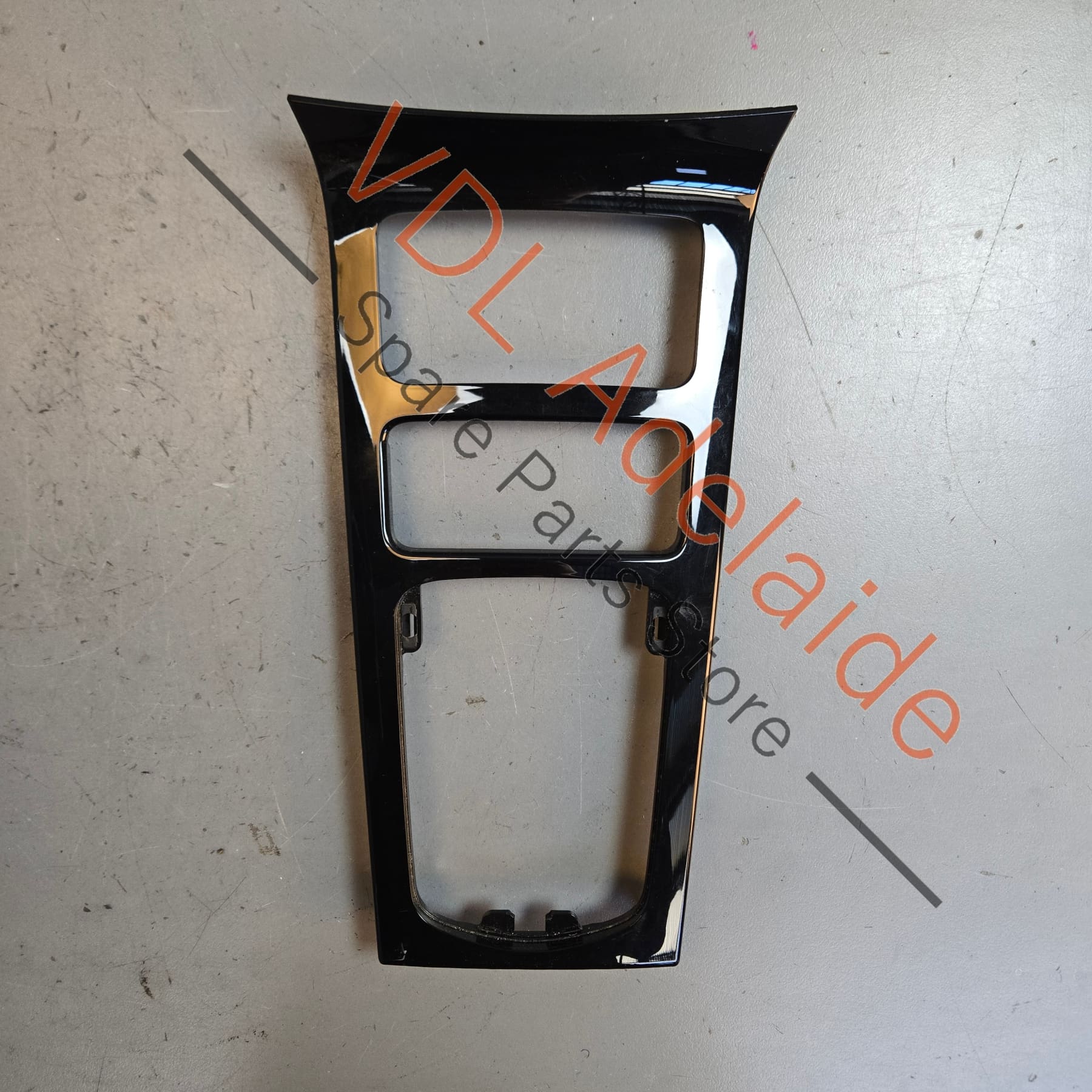 Porsche Cayenne 958 Centre Console Trim Cover Gloss Black 95855332400 6BB 7P5863324F