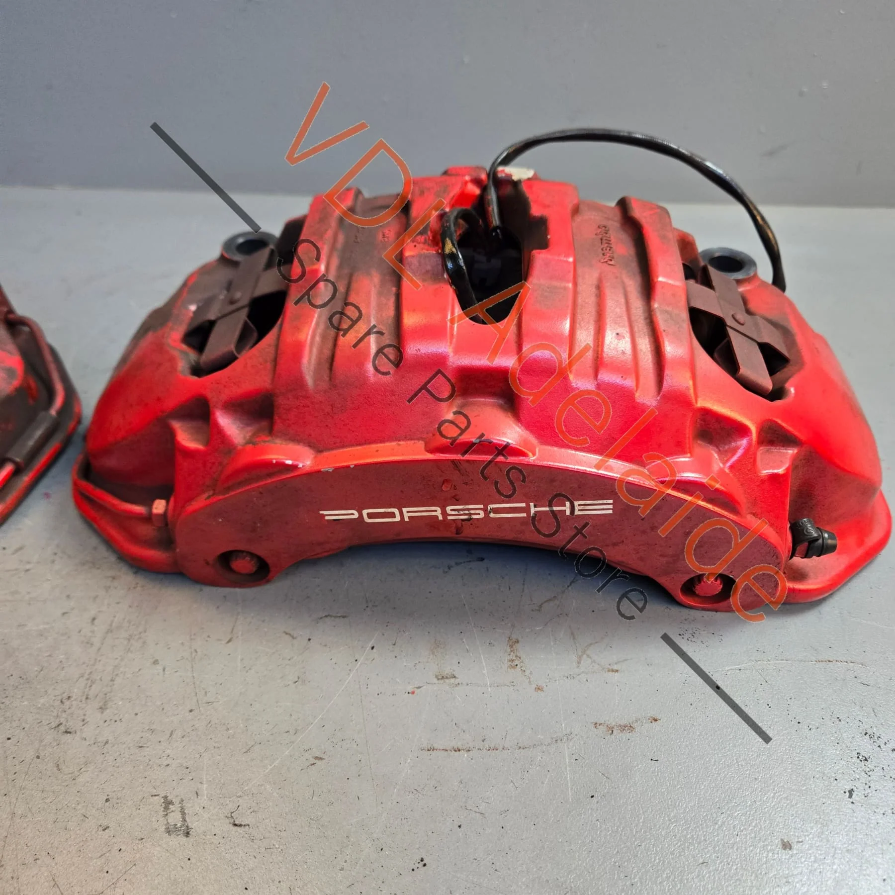 Pair of Porsche Cayenne 955 957 958 Front Brake Calipers Brembo 360mm 6x Piston - Image 11