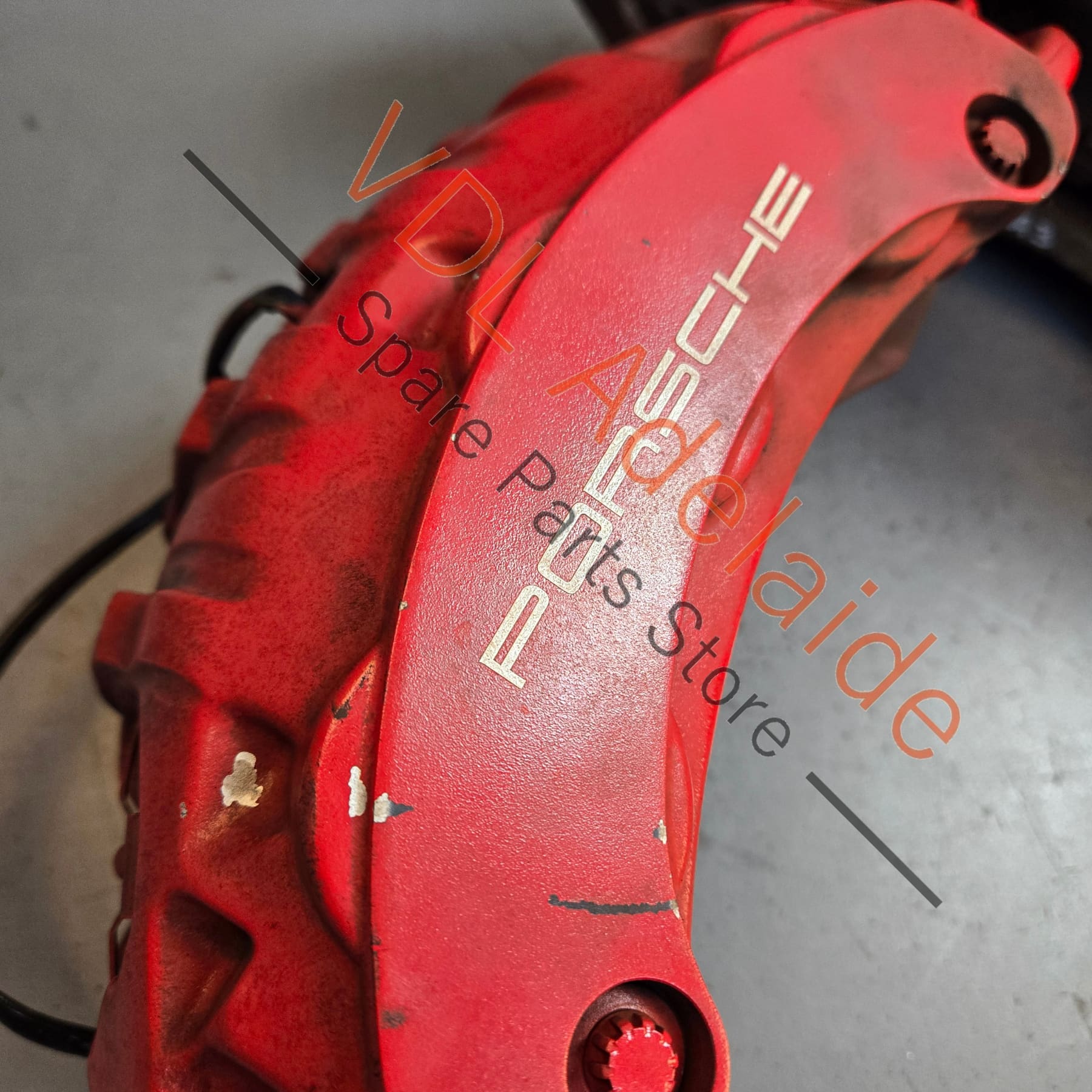 Pair of Porsche Cayenne 955 957 958 Front Brake Calipers Brembo 360mm 6x Piston - Image 2