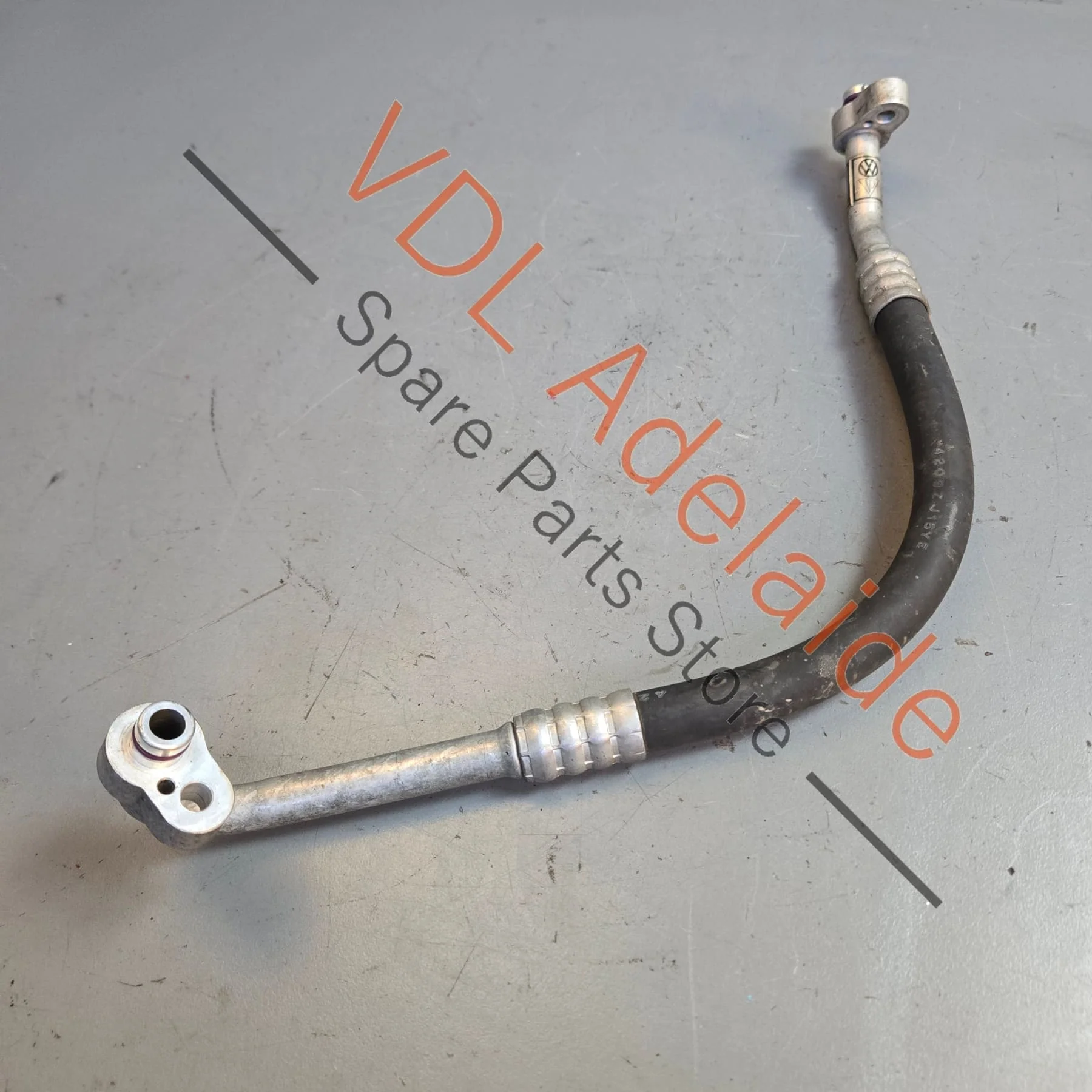 Porsche Cayenne 958 Air Conditioning AC Refrigerant Pressure Hose Pipe 7P0820721A 95857372101 - Image 3
