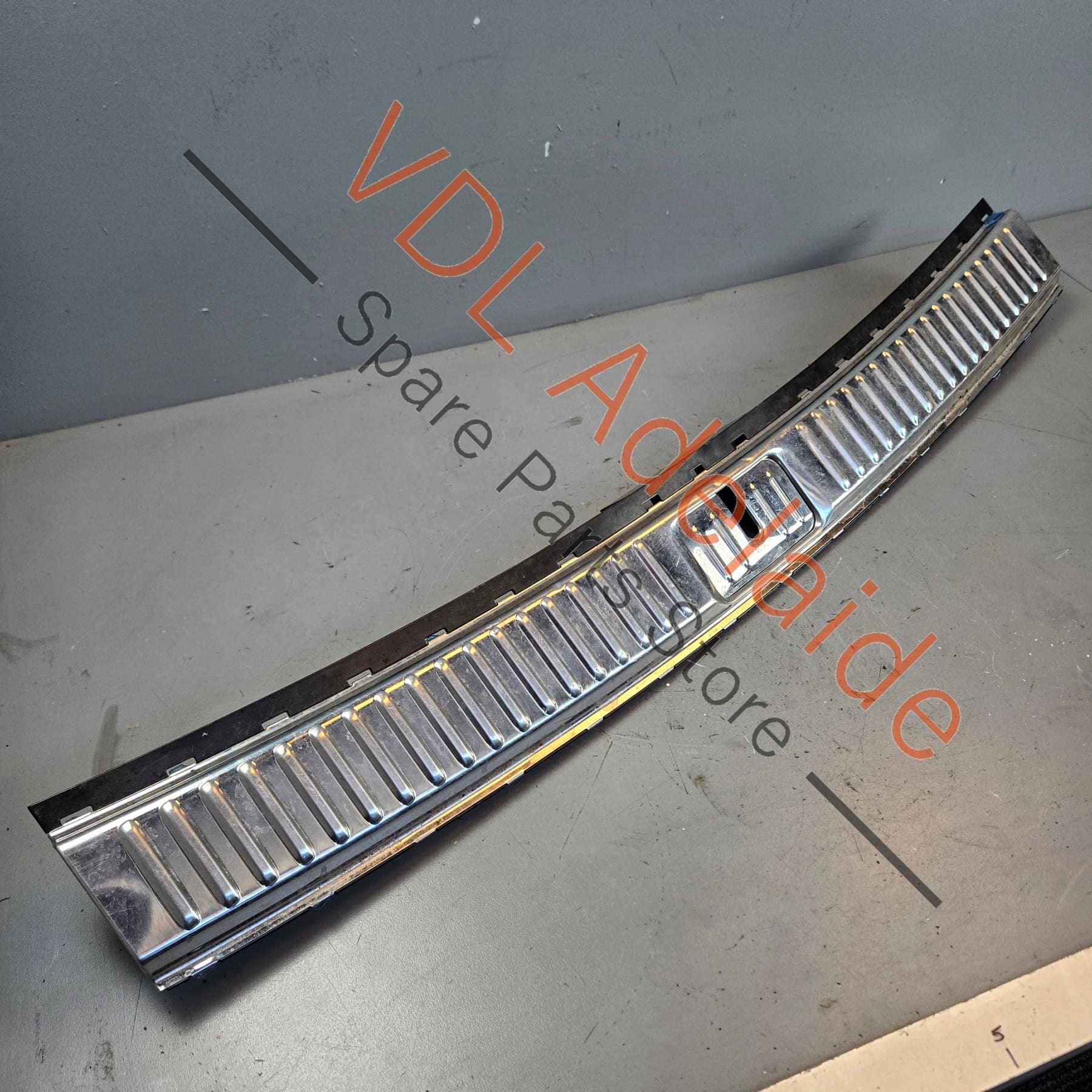 Porsche Cayenne 958 Boot Cargo Load Edge Strip Trim Chrome 7P0863459E