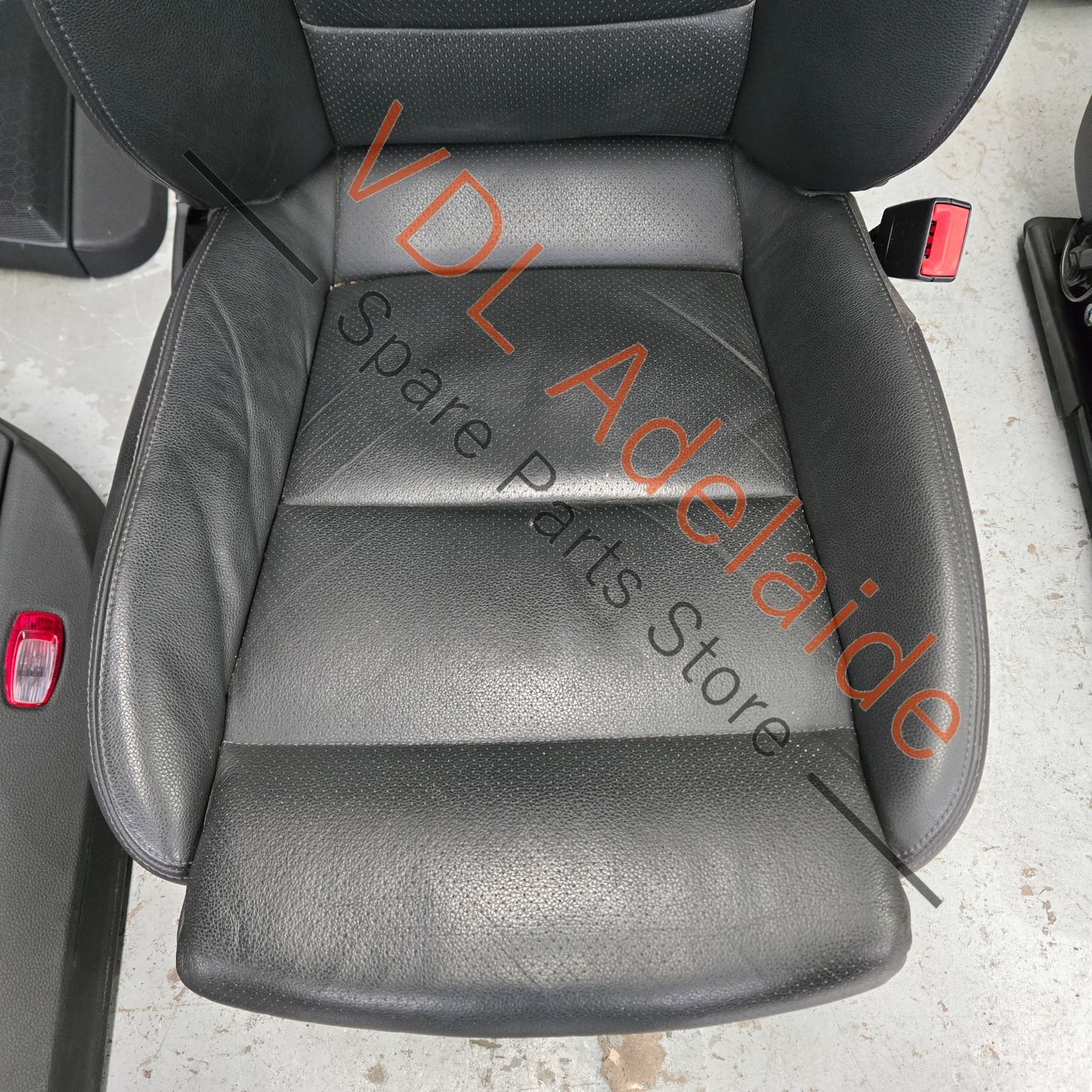 Porsche Panamera 970 Black Leather Interior Set Seats & Door cards - Image 13
