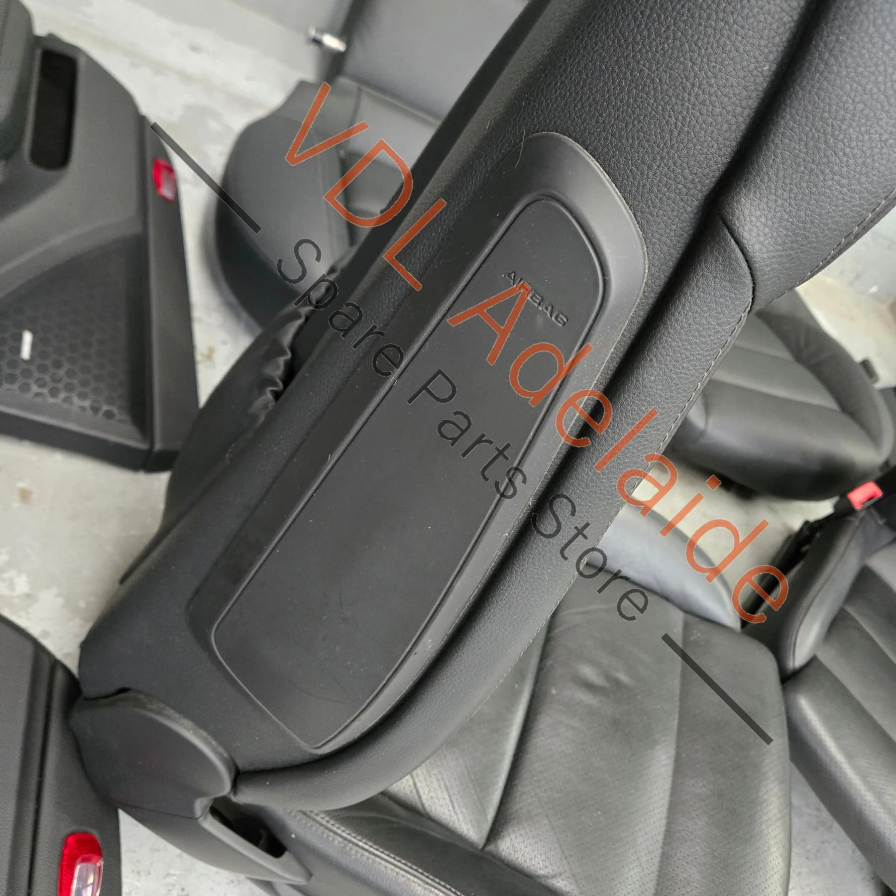 Porsche Panamera 970 Black Leather Interior Set Seats & Door cards - Image 4