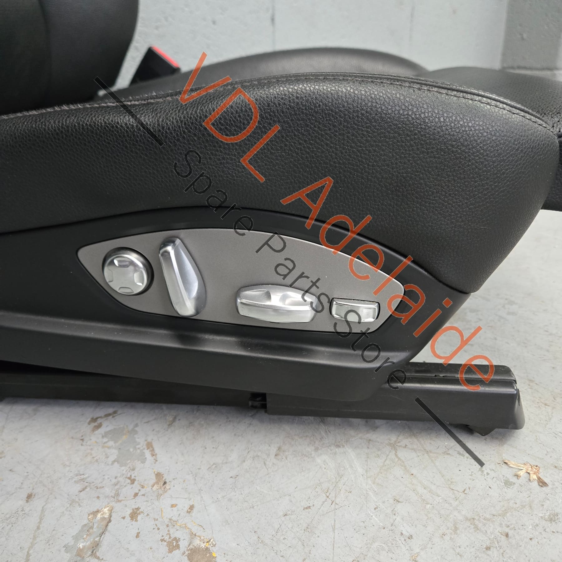 Porsche Panamera 970 Black Leather Front Right Drivers Seat - Image 8
