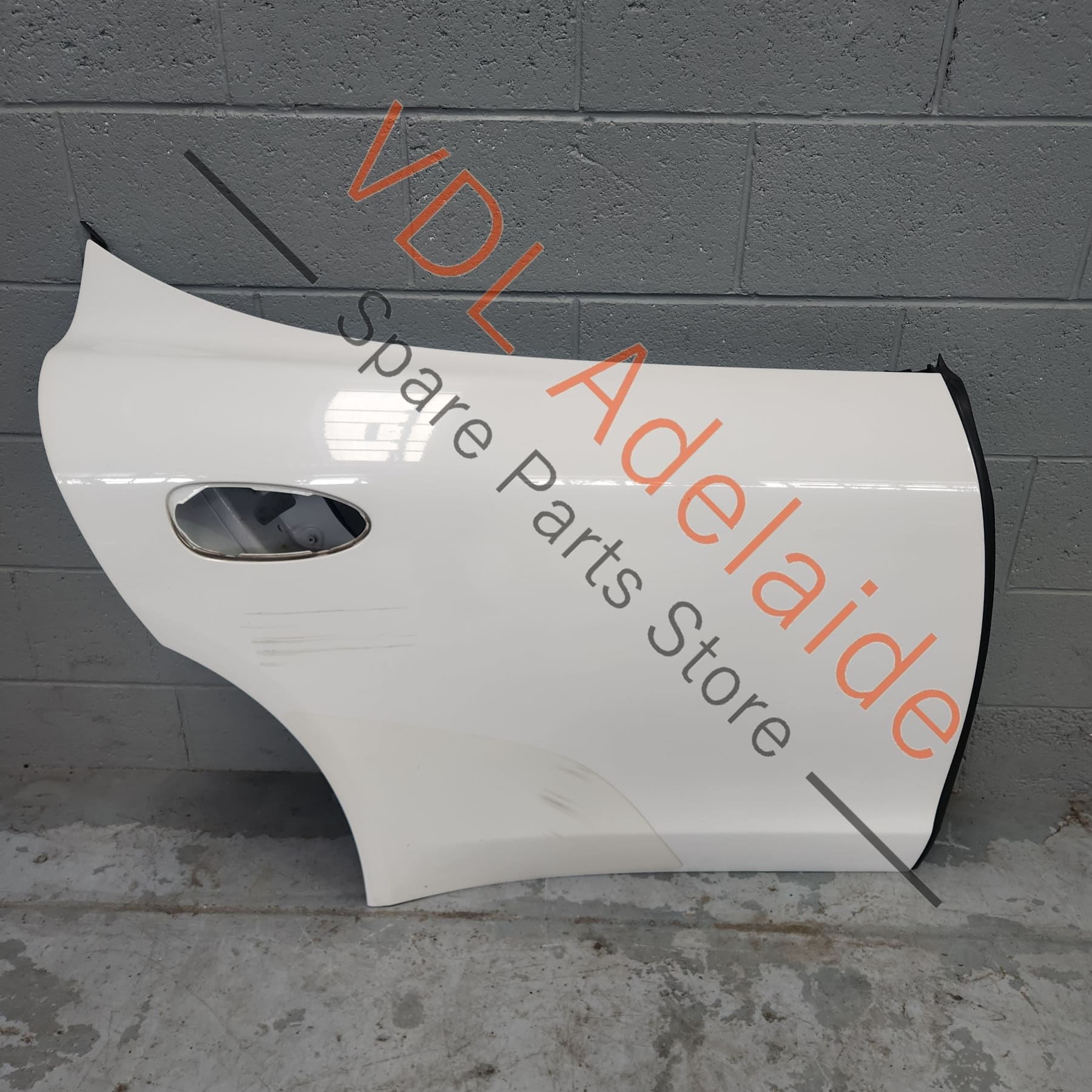 Porsche Panamera 970 Rear Right Door Shell 97053201202 GRV Carrara White B9A / B4