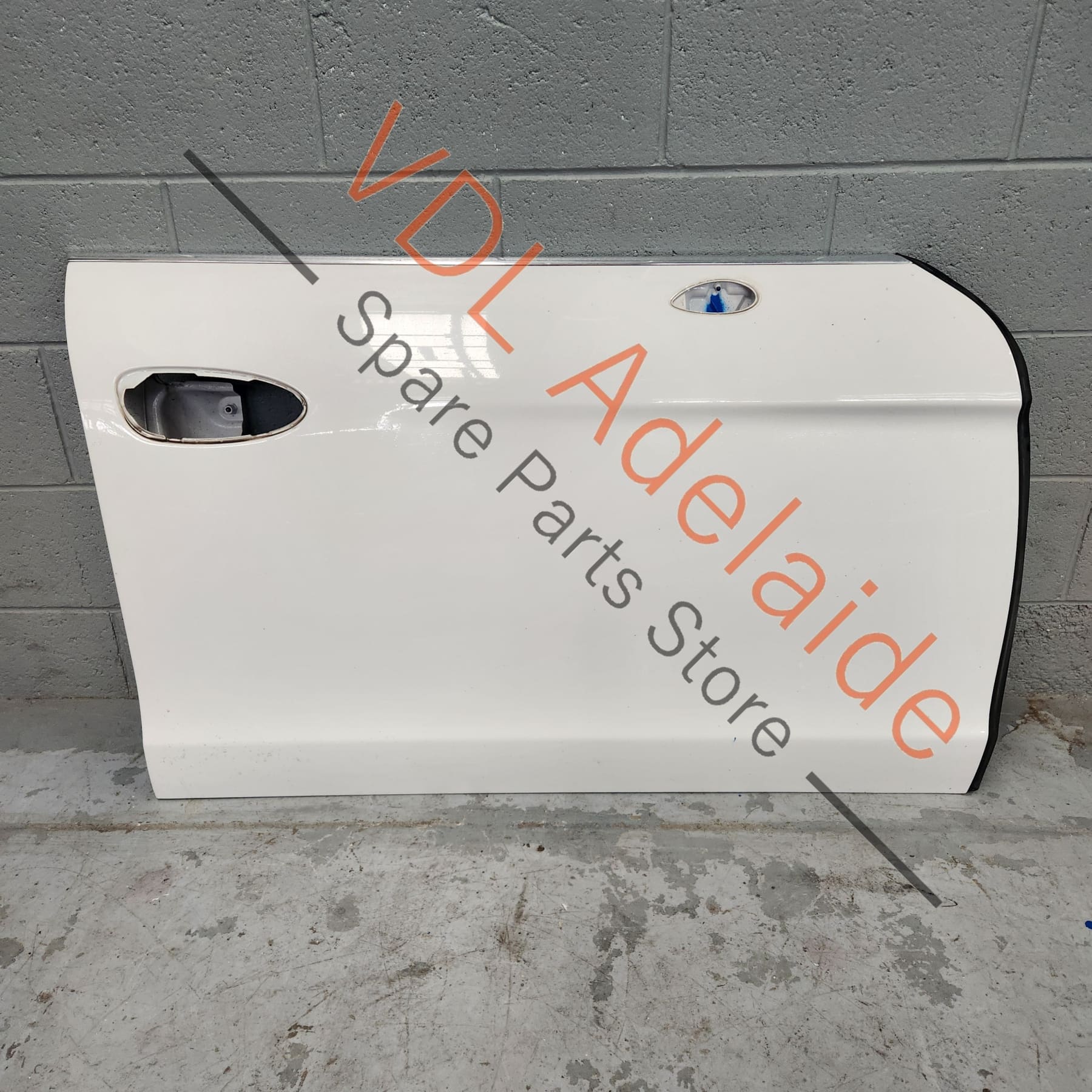 Porsche Panamera 970 Front Right Door Shell 97053101202 GRV Carrara White B9A / B4