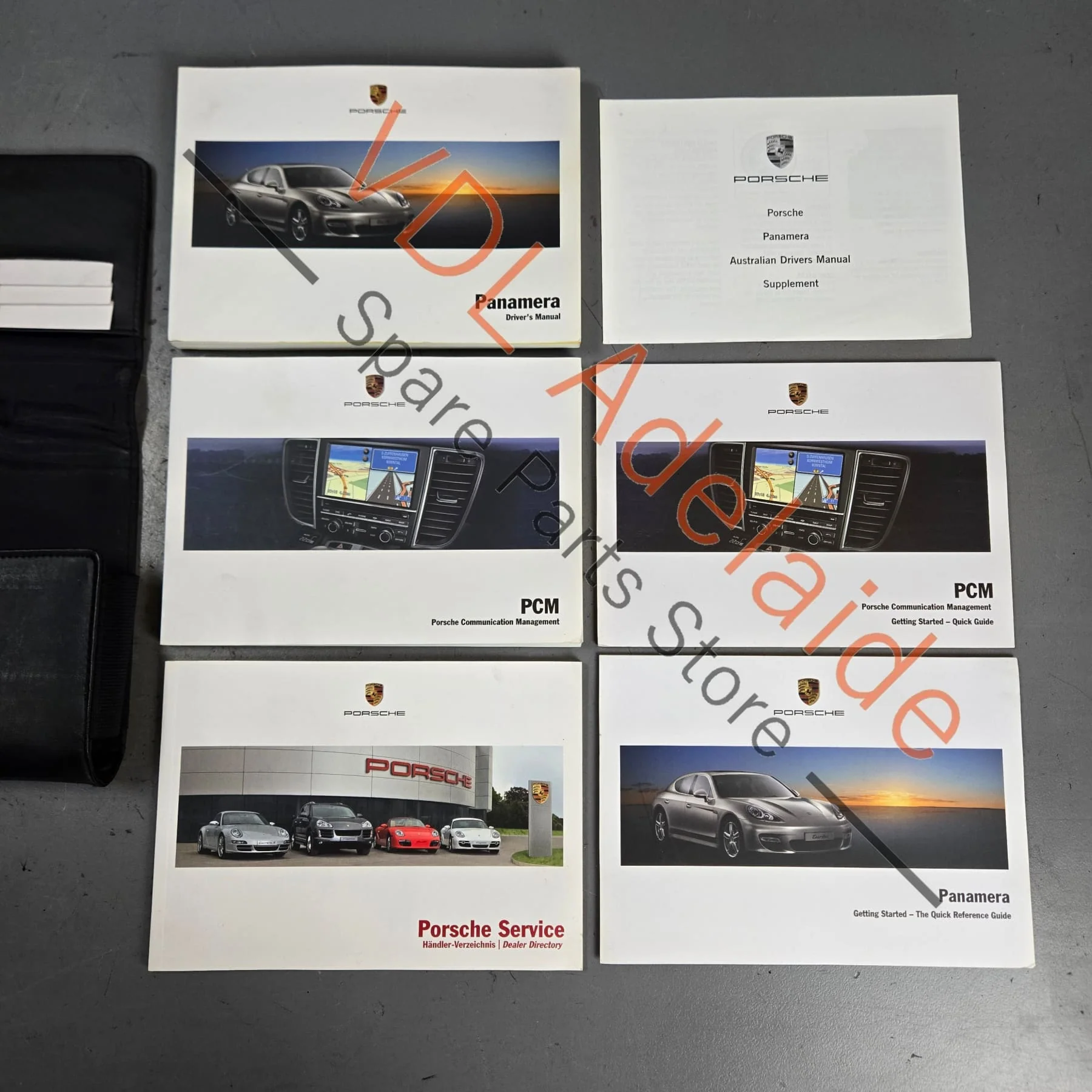 Porsche Panamera 970 Set of Owners Books Manuals - Image 6