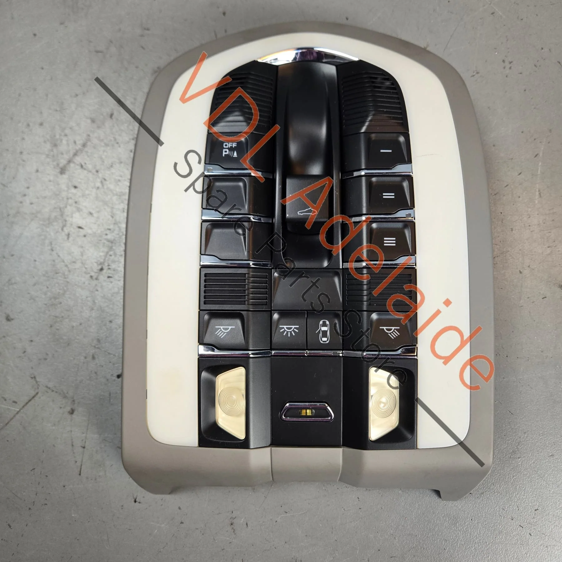 Porsche Panamera 970 Overhead Roof Switch Dome Light 7PP868404RS 7PP868404R - Image 4