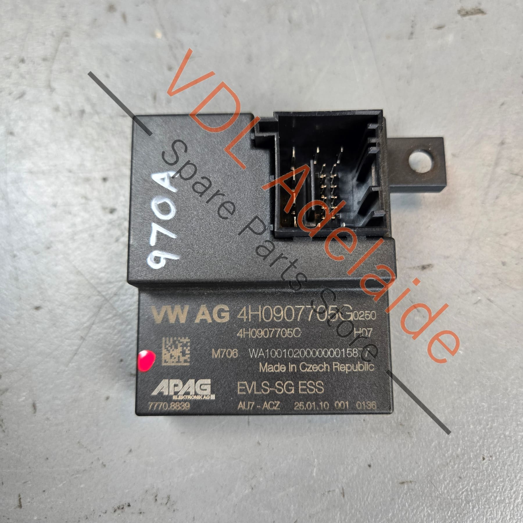 Porsche Panamera Electric Steering Column Control Module 4H0907705K