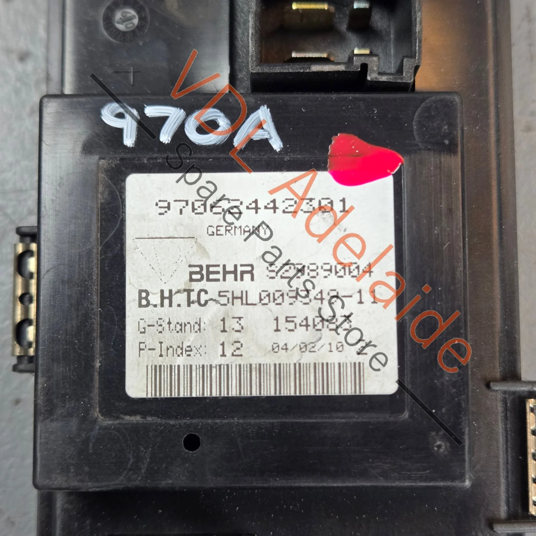 Porsche Panamera 970 Blower Fan Resistor Governer 97062442301 - Image 4
