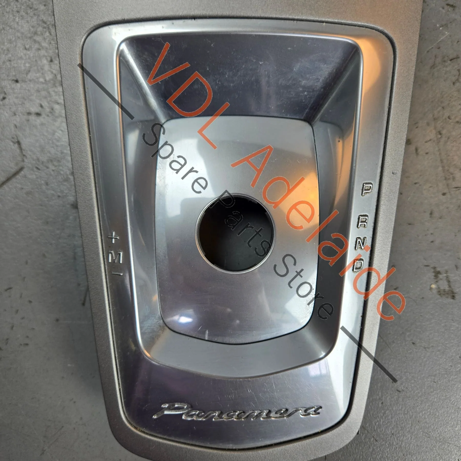Porsche Panamera 970 Gear Shift Chrome Silver Cover Trim 97055316100 DMN - Image 4