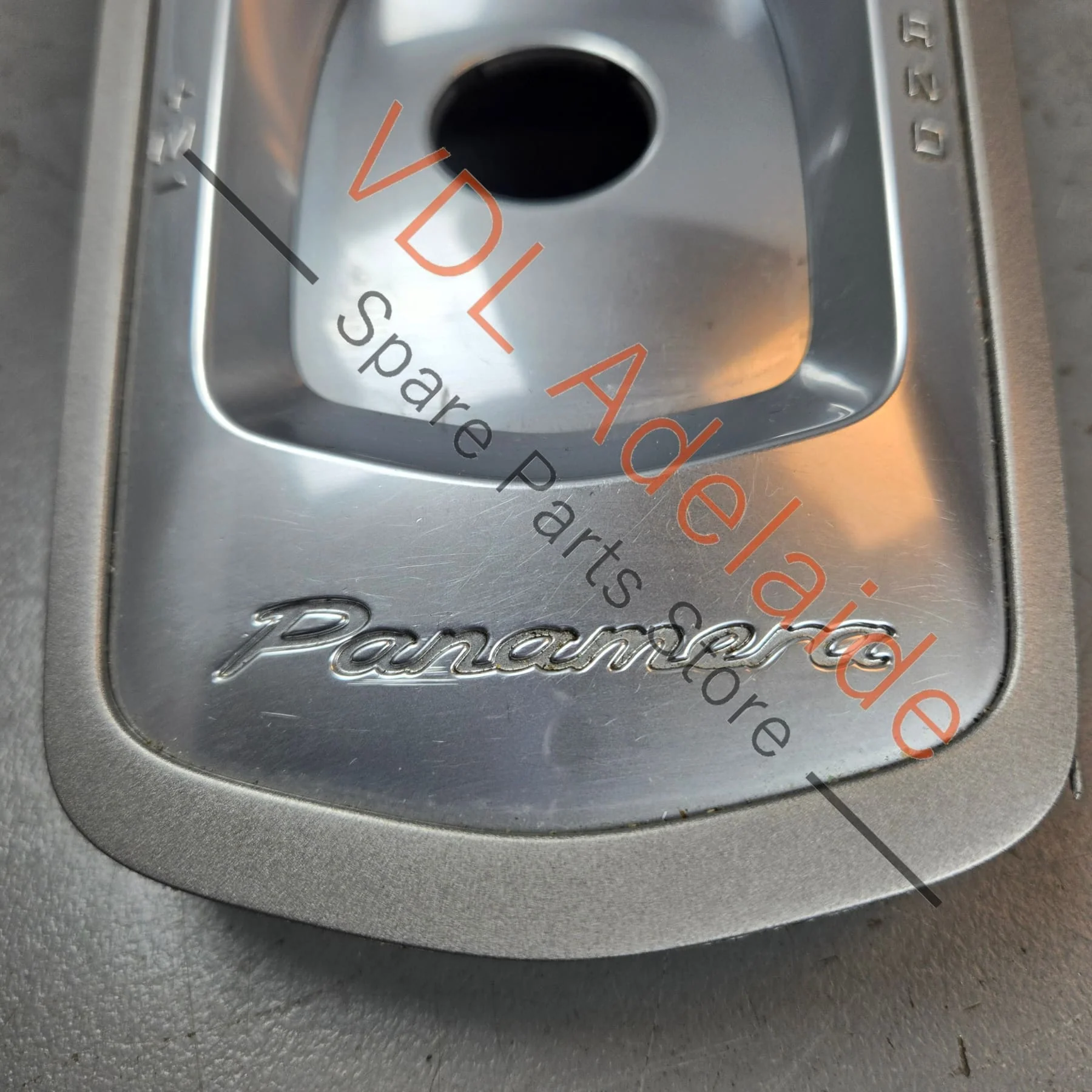 Porsche Panamera 970 Gear Shift Chrome Silver Cover Trim 97055316100 DMN - Image 8