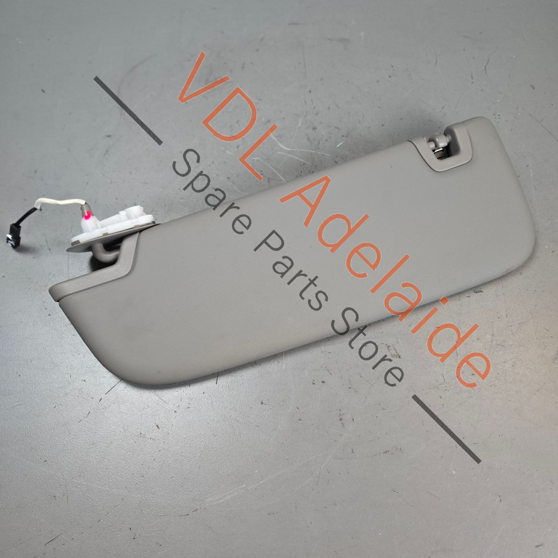 Porsche Panamera 970 Right Sun Visor 97073103217 BA3 Platinum Grey - Image 3