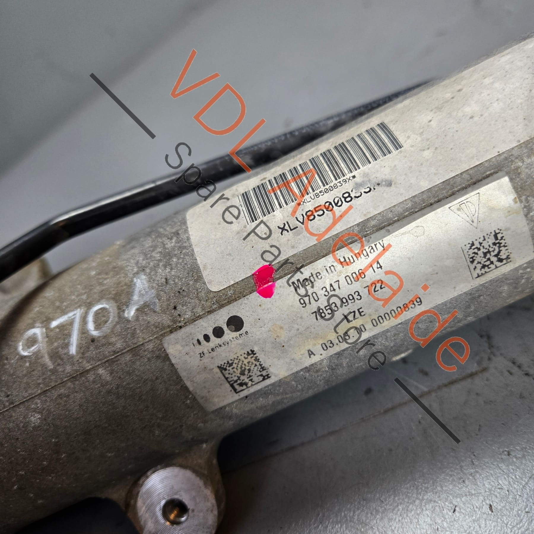 Porsche Panamera 970 Power Steering Rack Hydraulic 97034701216 970347012FX - Image 4