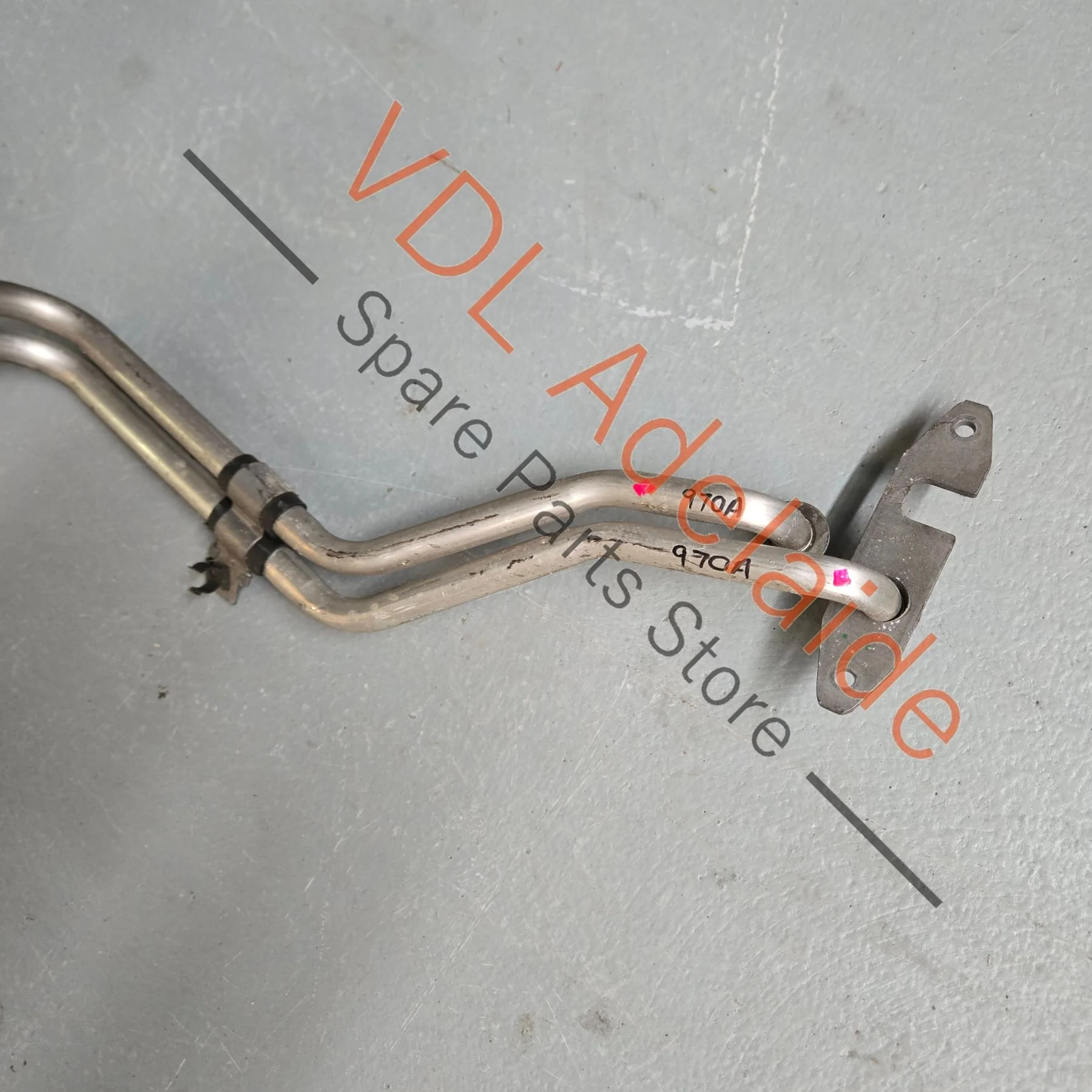 Porsche Panamera 970 Transmission Gear Oil Cooler Pipe Hose 97030708201 - Image 4