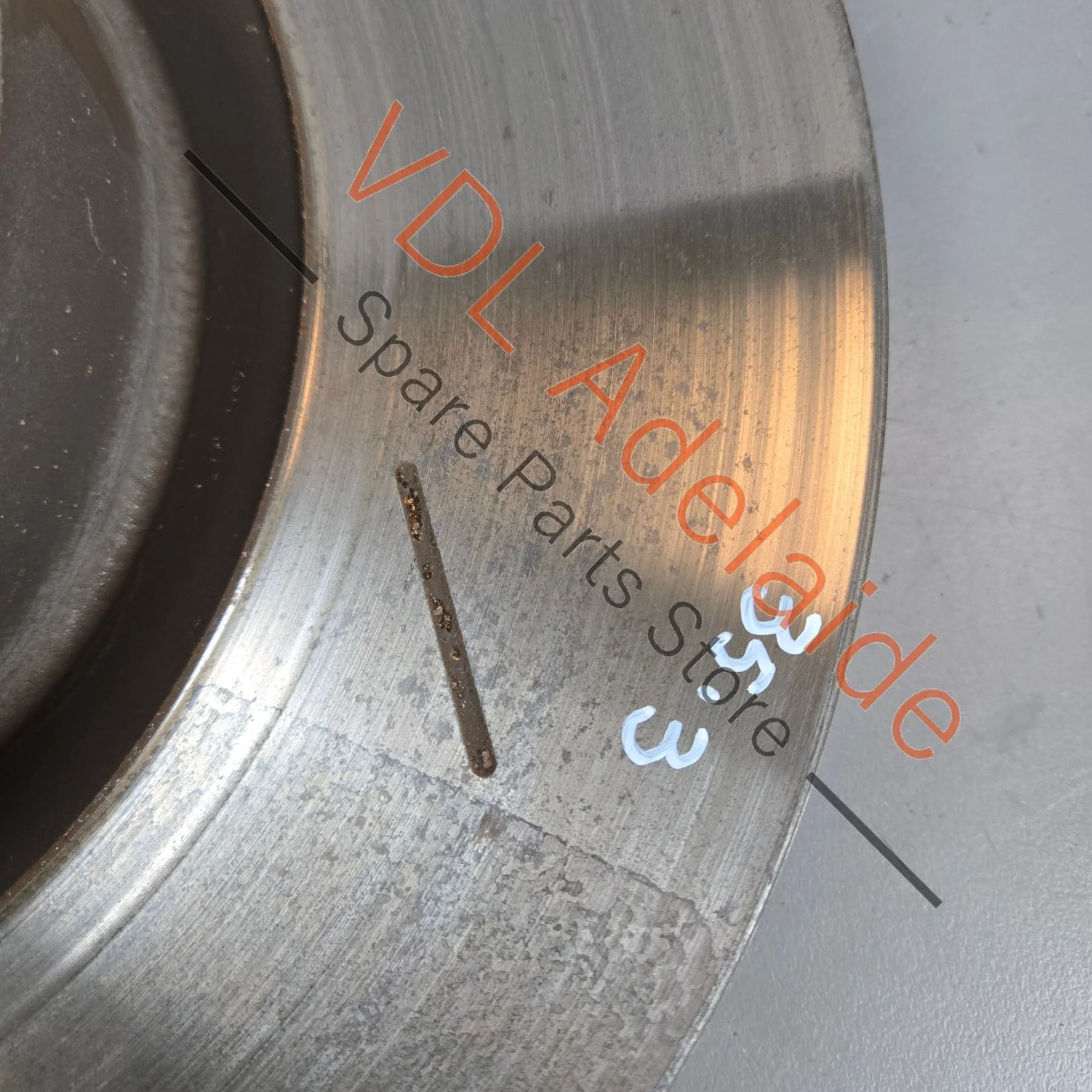Porsche Panamera 970 Front Brake Disc Rotor Pair approx 55% life 360mm x 36mm - Image 8
