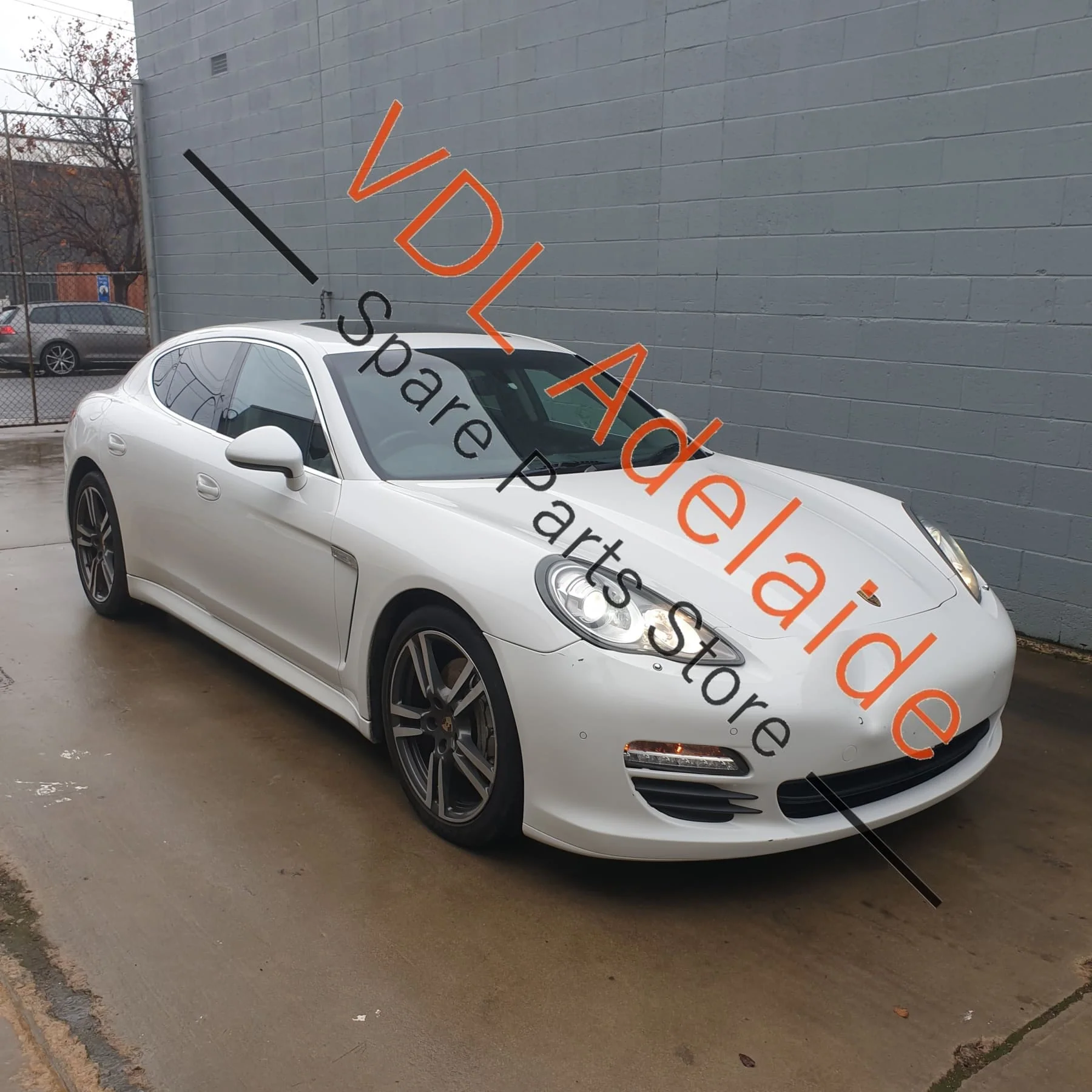 Porsche Panamera 970 Front Right Side Door Striker Check Strap 97053715200 - Image 7