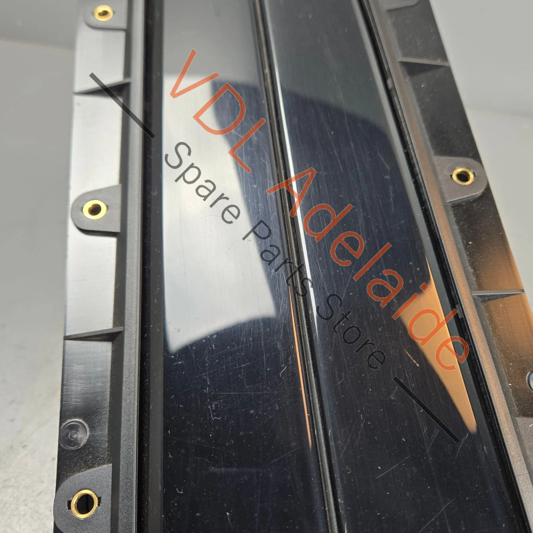 Porsche Panamera 970 Rear Seat Storage Compartment 97055343500 Piano Black - Image 7