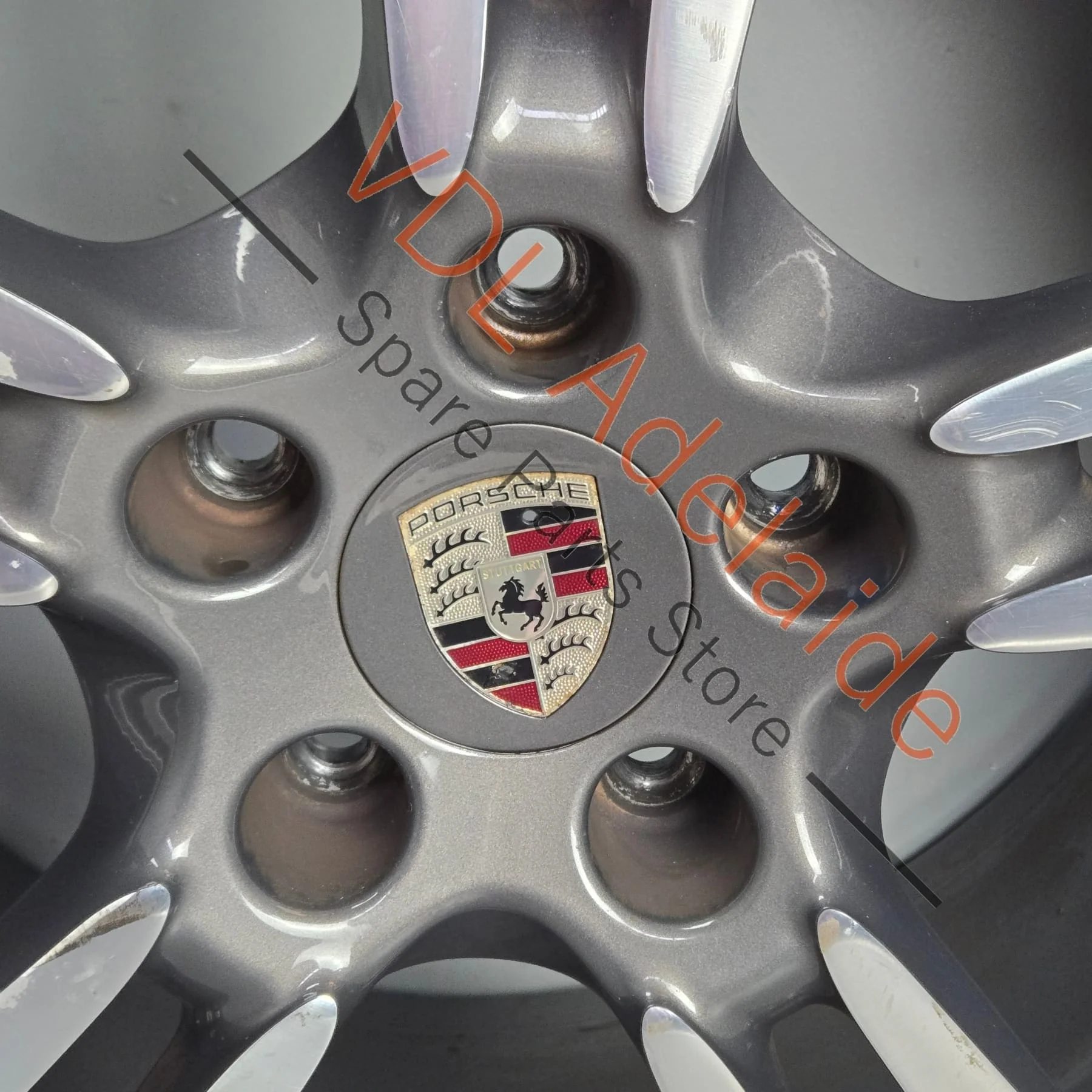 Porsche Panamera 20 x 9.5 Turbo Design Alloy Wheel Machined Face 97036217806 #01 - Image 3