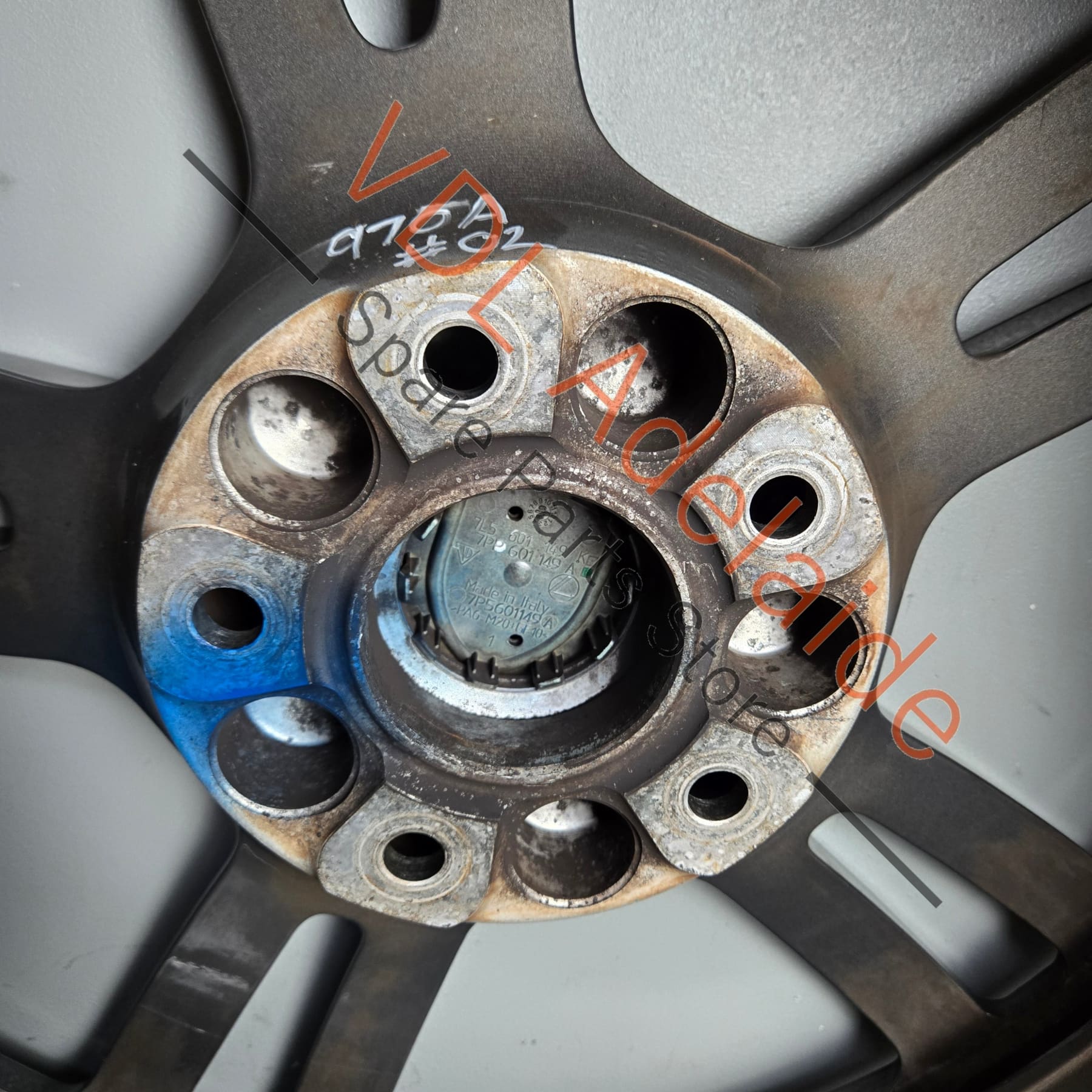 Porsche Panamera 20 x 9.5 Turbo Design Alloy Wheel Machined Face 97036217806 #02 - Image 6