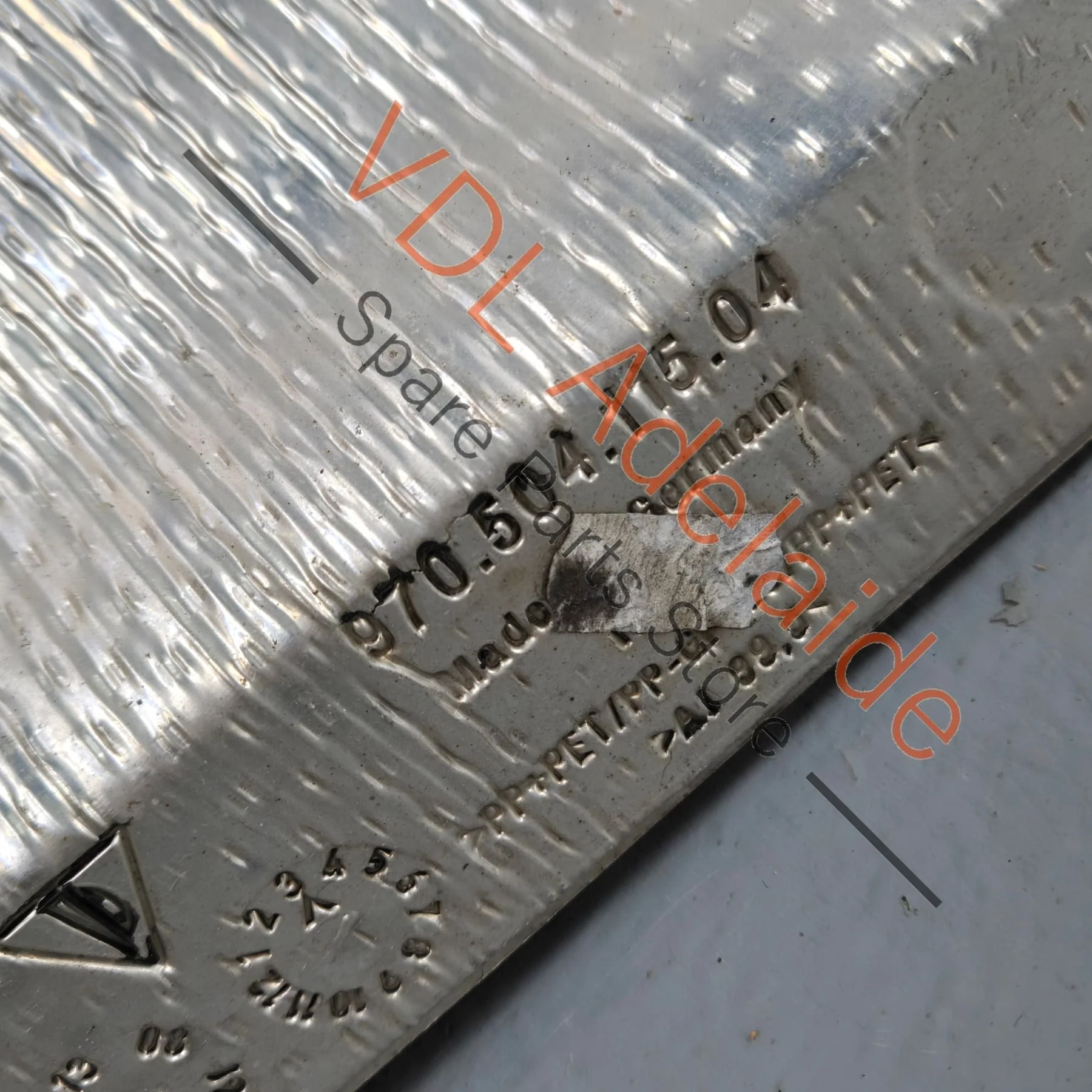 Porsche Panamera 970 Rear Underbody Splash Cover Insulation Trim 97050411508 97050411503 - Image 7