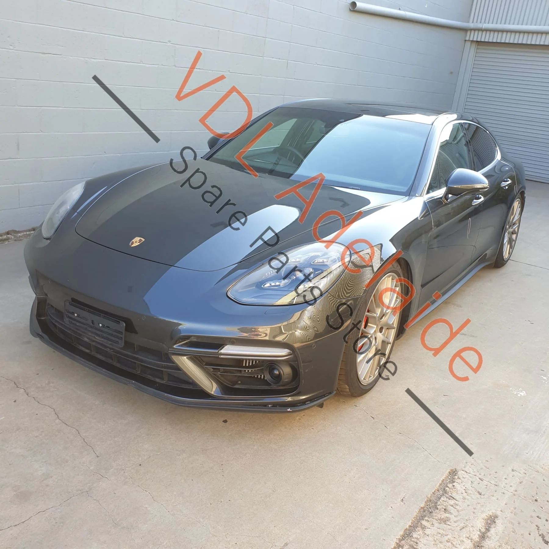 Porsche Panamera Turbo 971 2017-2020 Front Bumper Bar Cover Skin - Image 2