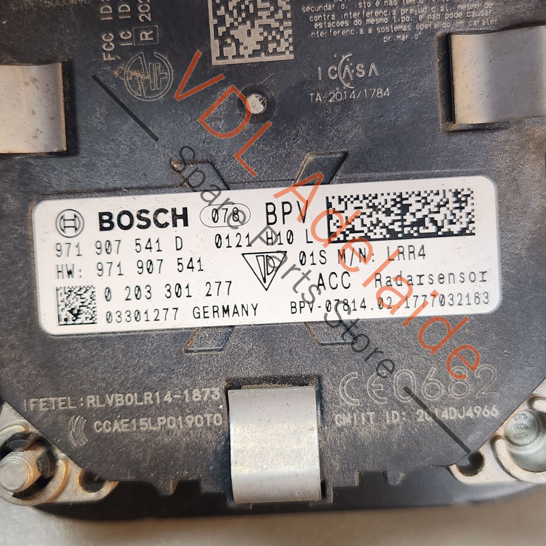 Porsche Panamera Front Left Slave ACC Radar for Cruise Control 971907541D 971907541J 971907541M - Image 7