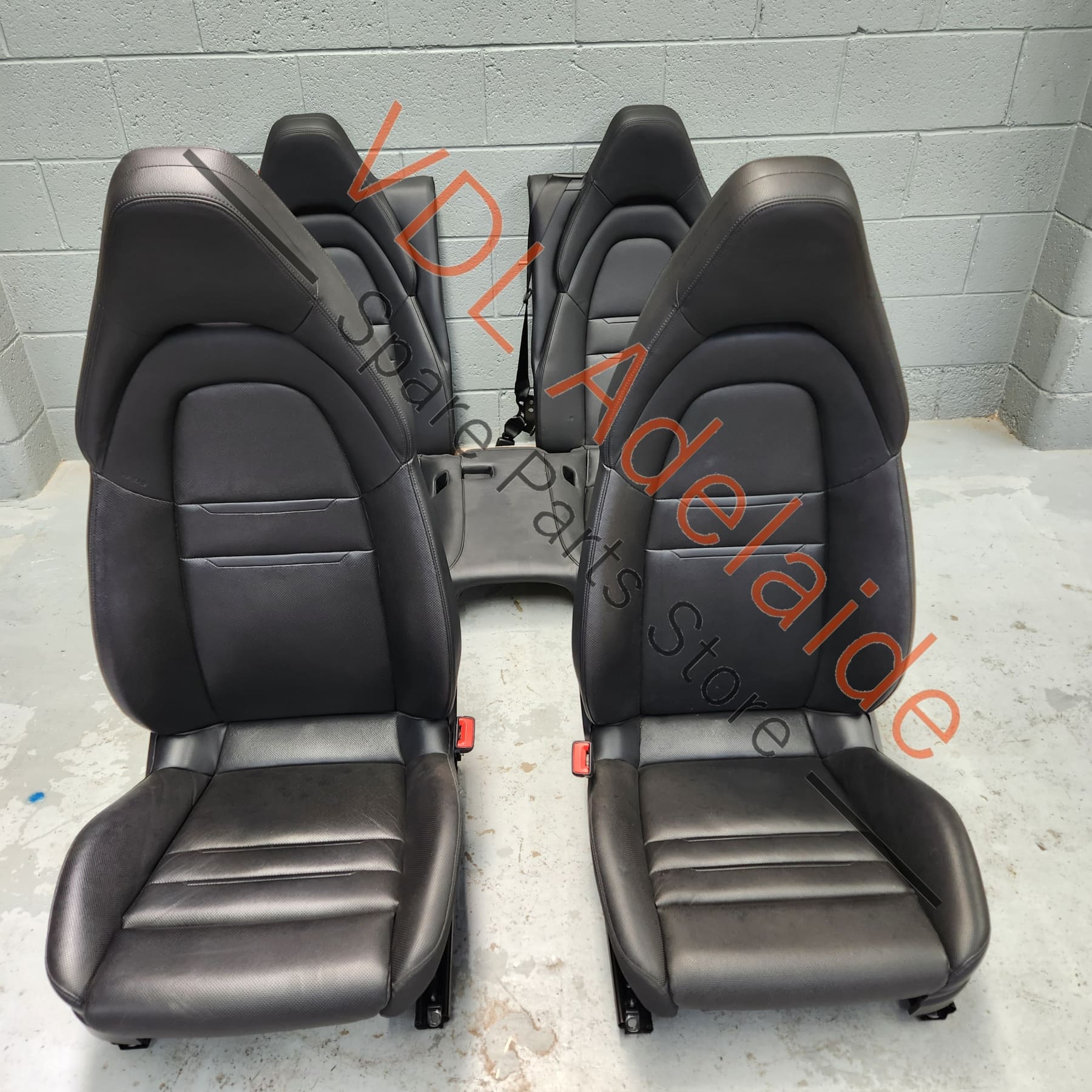 Porsche Panamera 971 2017-2020 Complete Set of Front & Rear Sports Heated Leather Seats