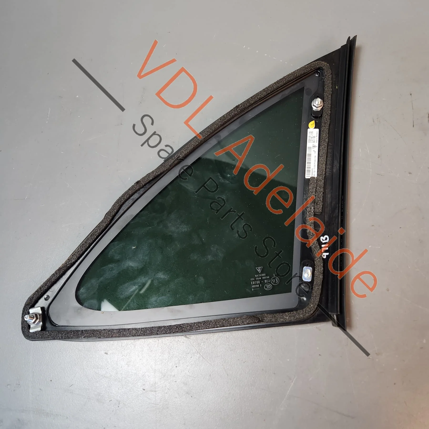 Porsche Panamera Turismo Rear Left Side Window 974845297G - Image 6