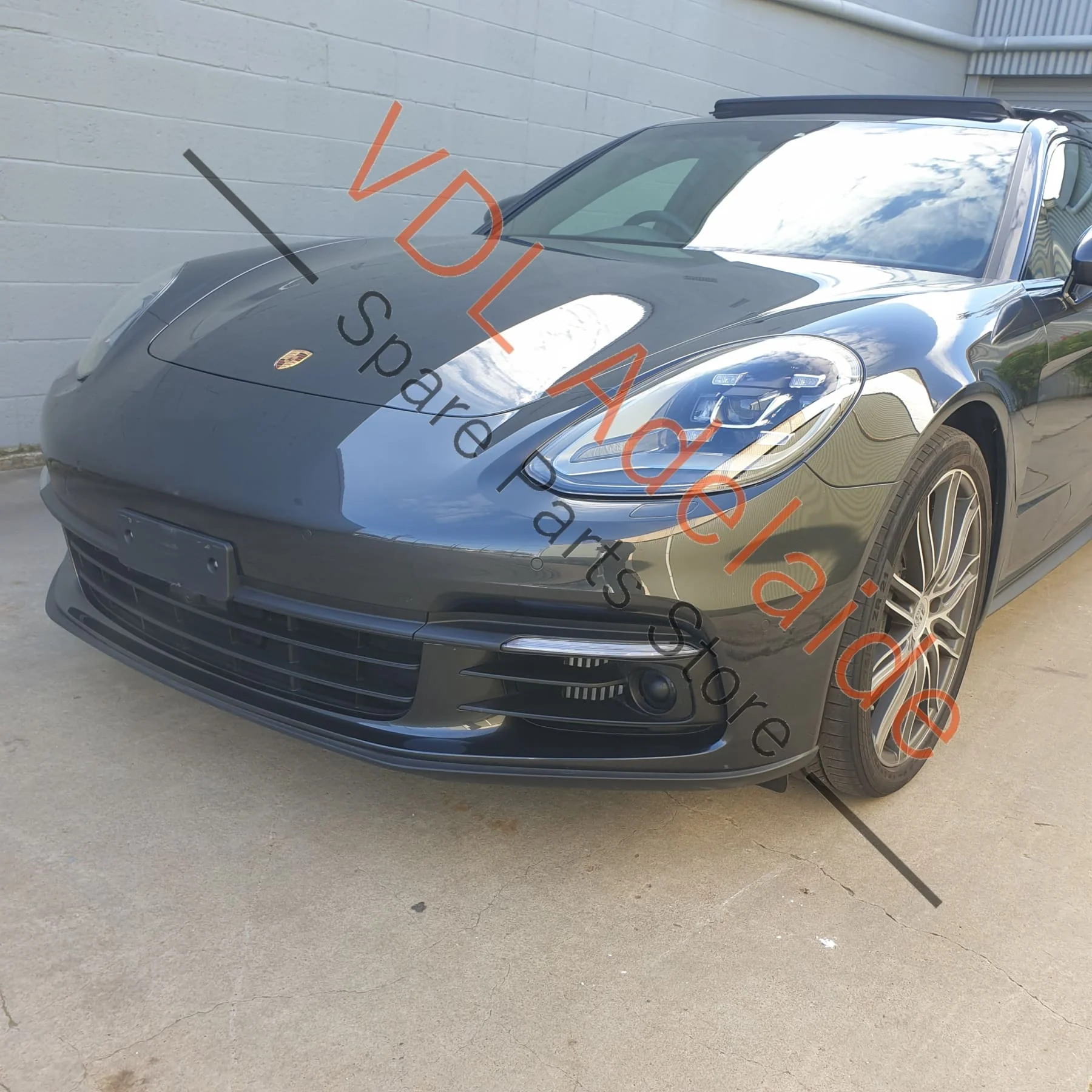 Porsche Panamera 971 Cover for Seat Guide Rail Left Front 971881477A - Image 3