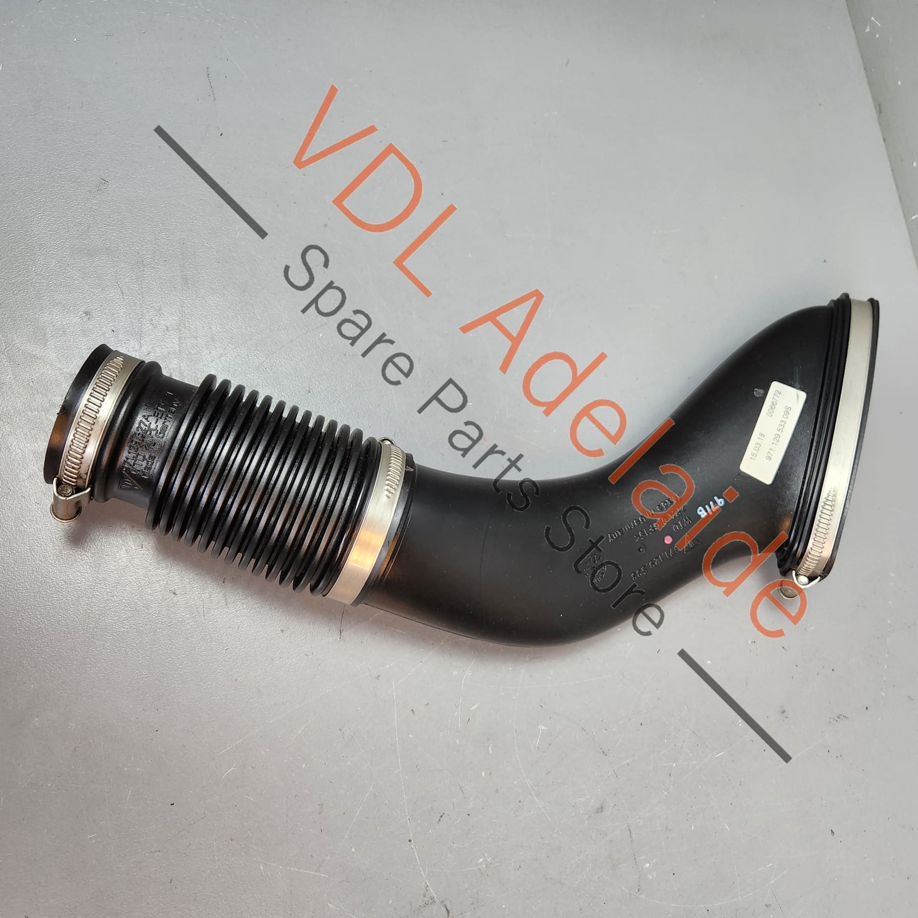 Porsche Panamera 971 Right Air Filter Intake Hose Pipe 971129533 - Image 5