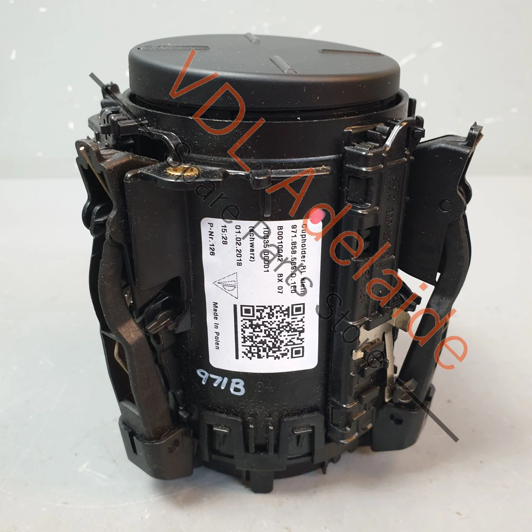 Porsche Panamera 971 Centre Console Drinks Cup Holder Small Front 97185869D - Image 6