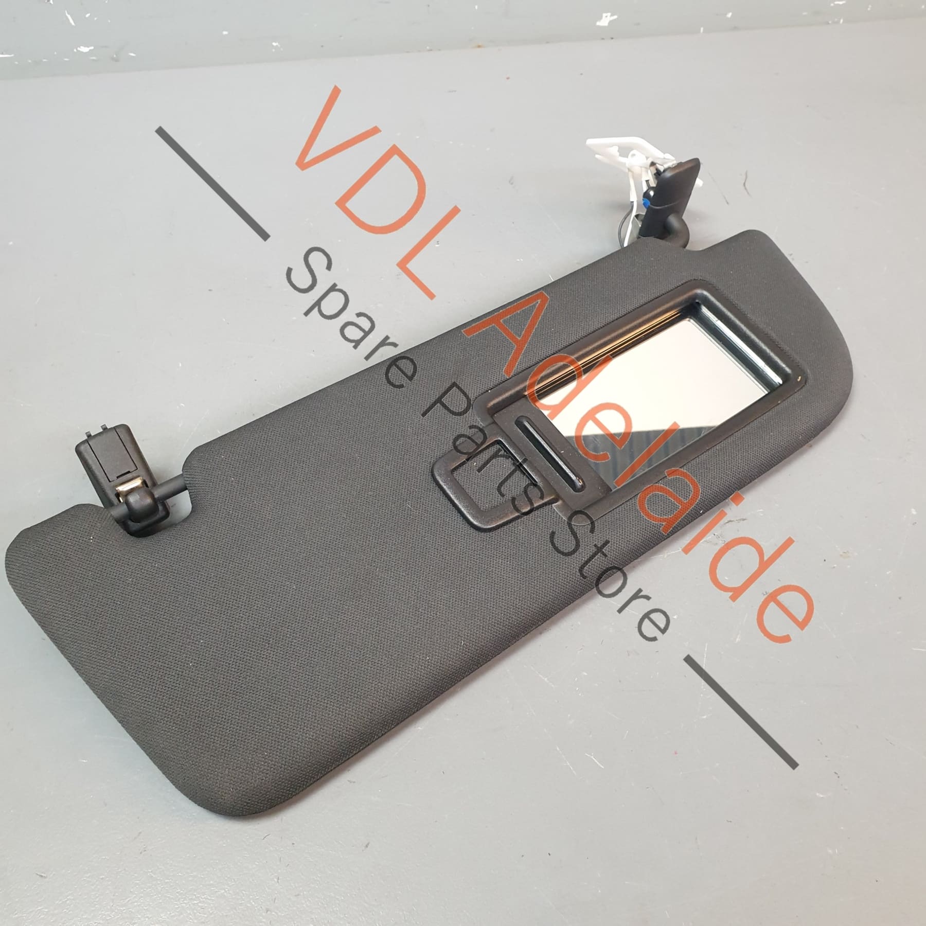 Porsche Panamera 971 Right Side Sun Visor Black 971857552P - Image 2