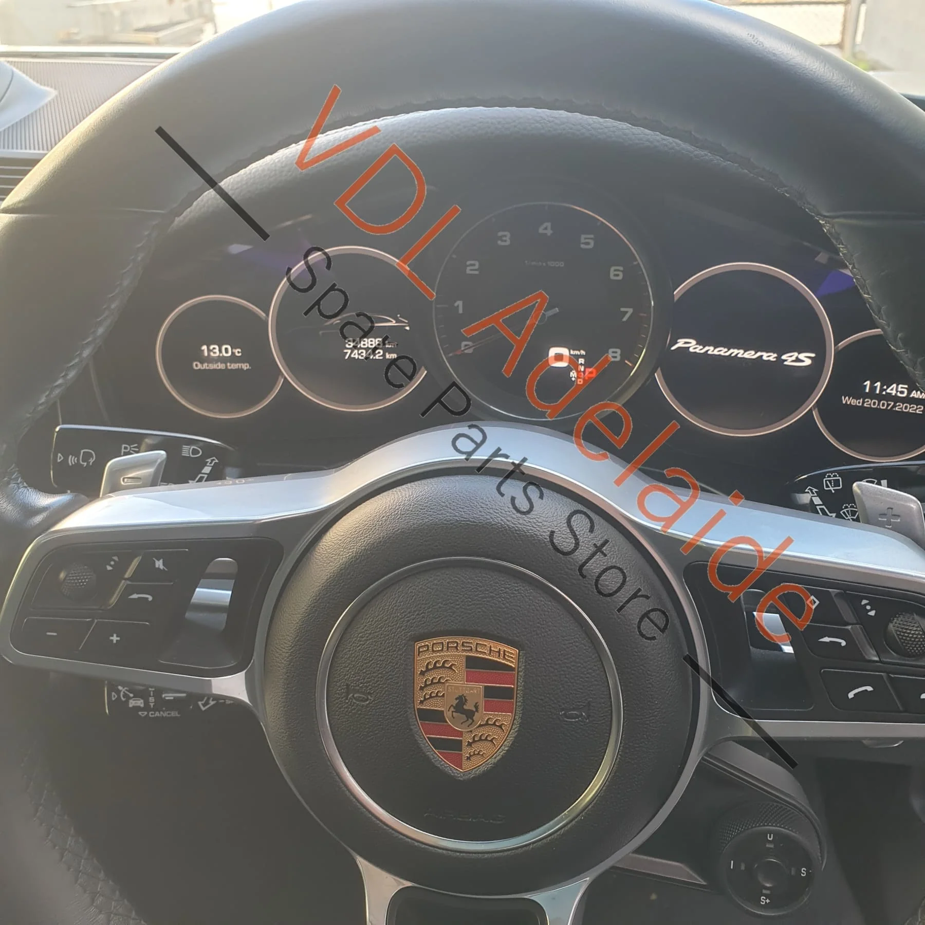 Porsche Panamera Control Unit for Air Conditioning 971907040S 971907040R - Image 7