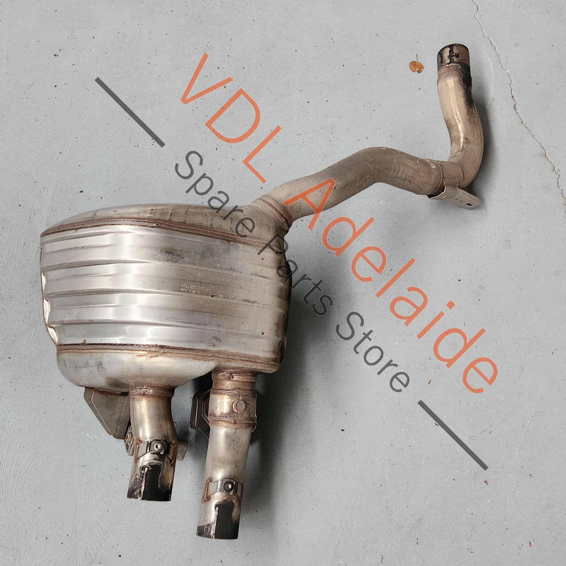 Porsche Panamera 971 Rear Right Muffler Exhaust 971253608AY