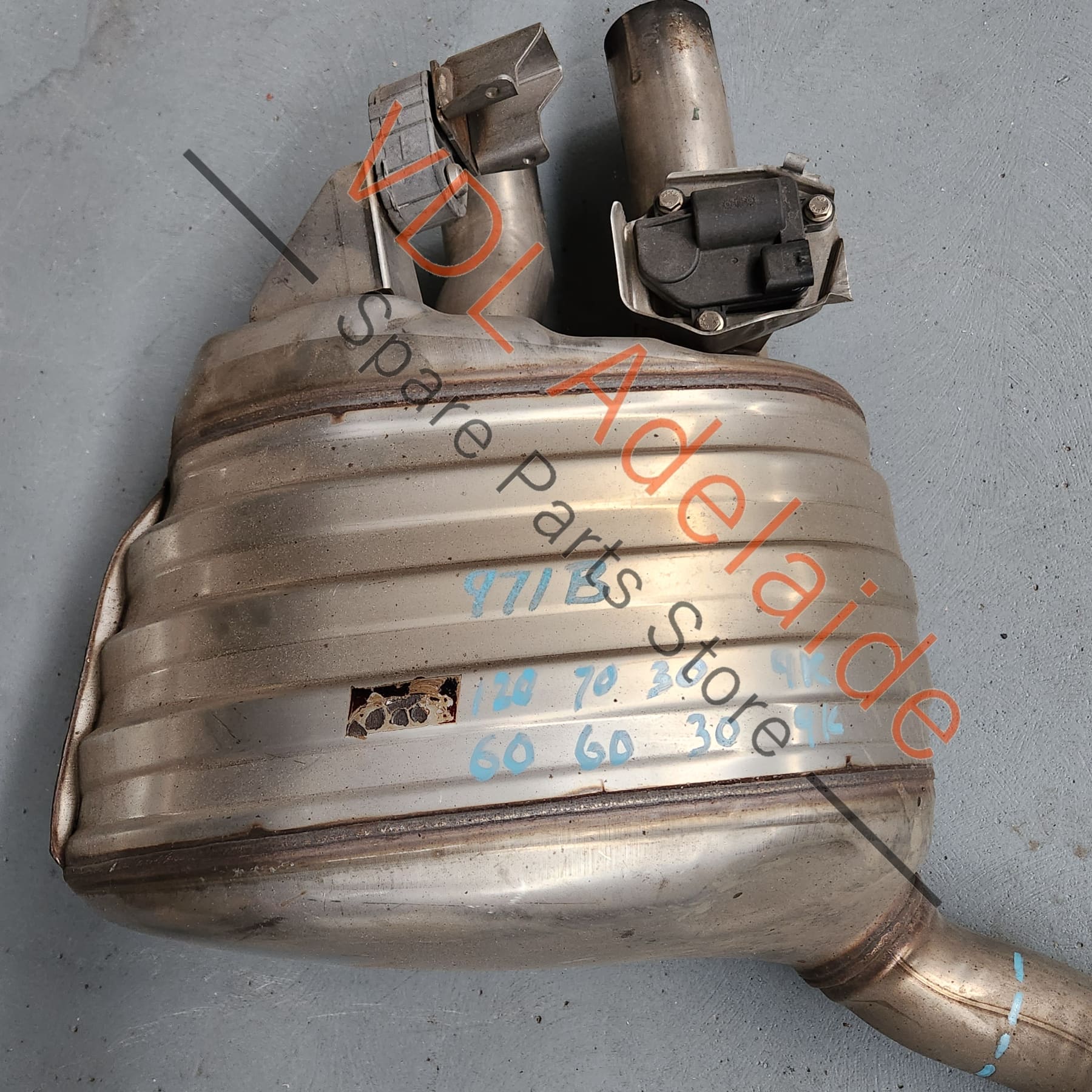 Porsche Panamera 971 Rear Right Muffler Exhaust 971253608AY - Image 5