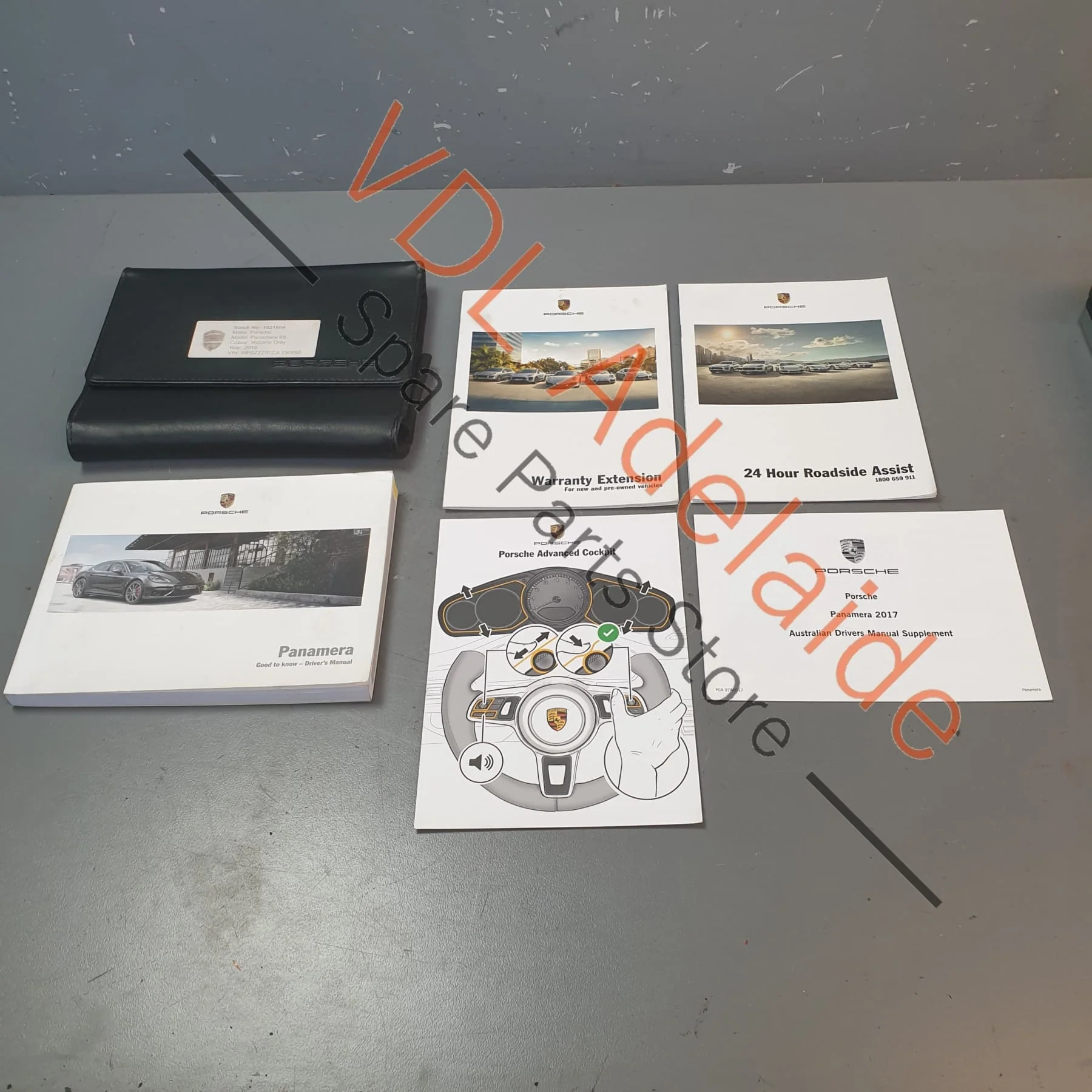 Porsche Panamera 4S 971 Set of Owners Books Manuals - Image 5