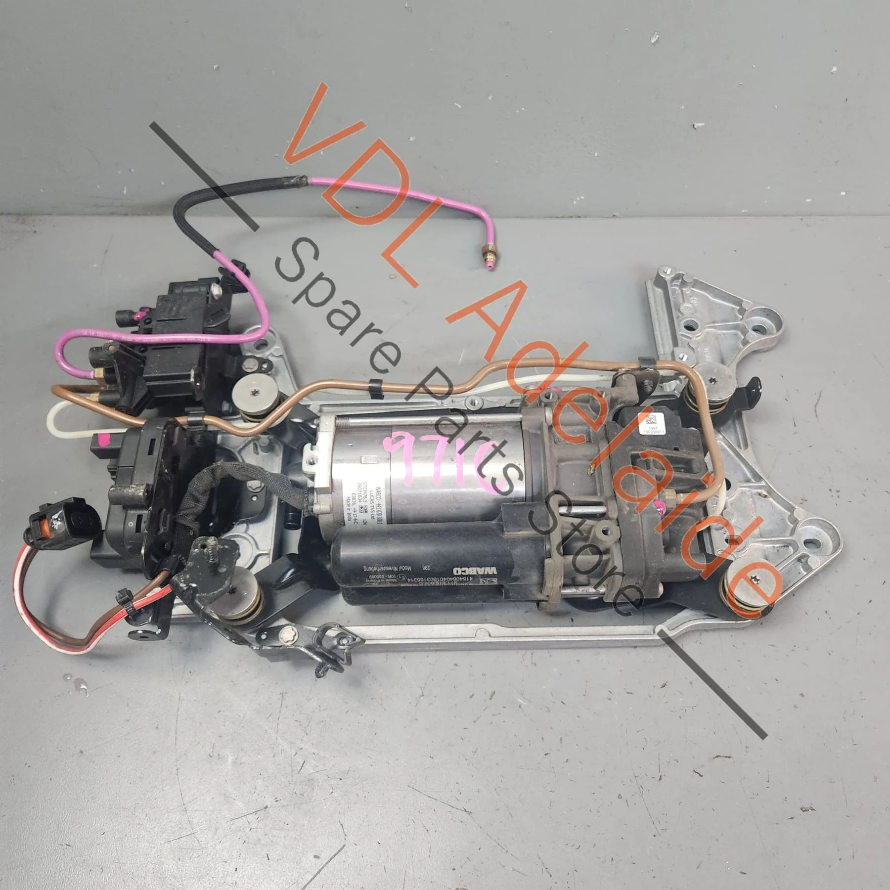 Porsche Panamera Air Suspension Pump & Valve Block 971616006G 971616591B 971616056C 971616007D