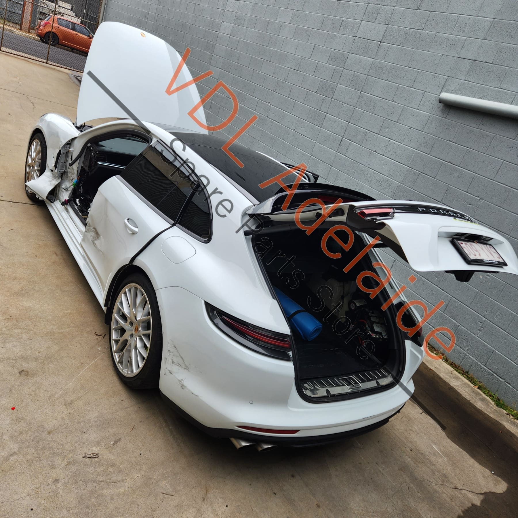 Porsche Panamera 971 Rear Left Tail Light Dark Tint Option 8SB 973945091 - Image 3