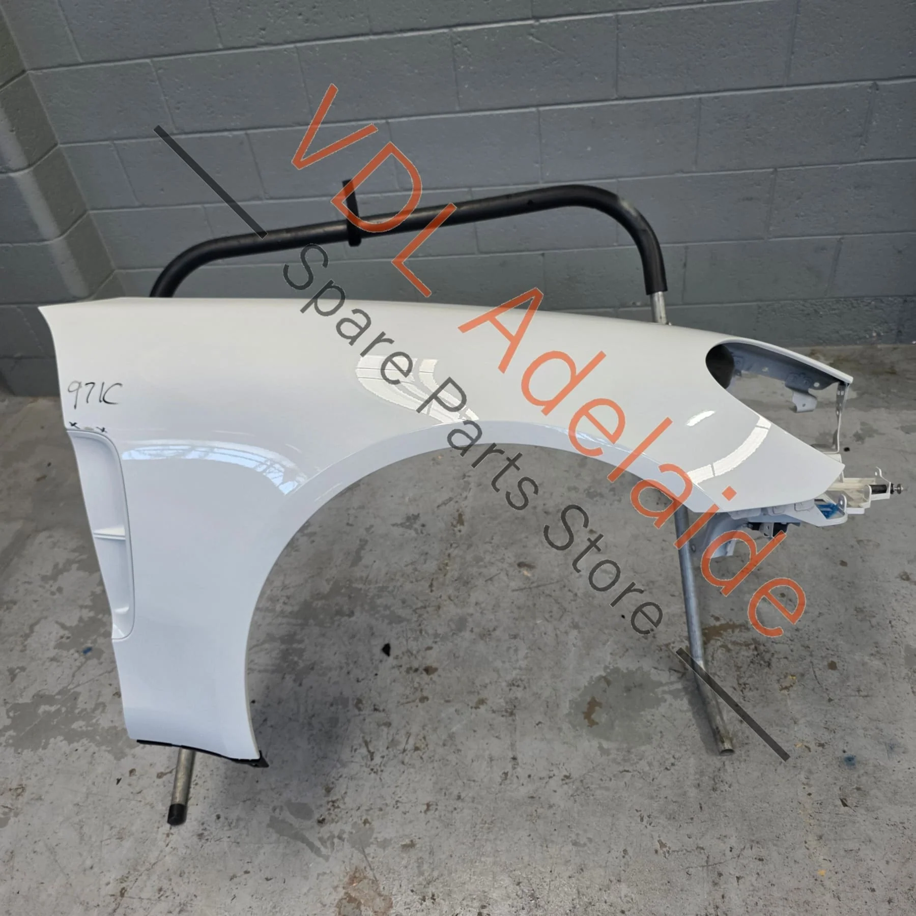 Porsche Panamera 971 2016-2024 Front Right Fender Panel Carrara White S9R / 2Y 971821102BY 971821102Y GRV