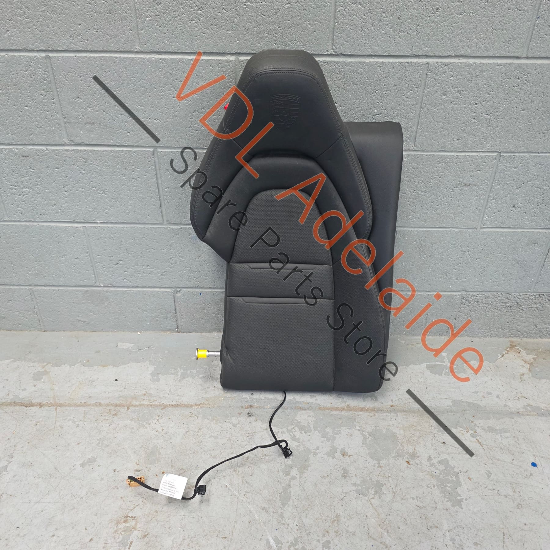 Porsche Panamera 971 Rear Right Seat Back Backrest 974885806J GDB with Porsche Crest