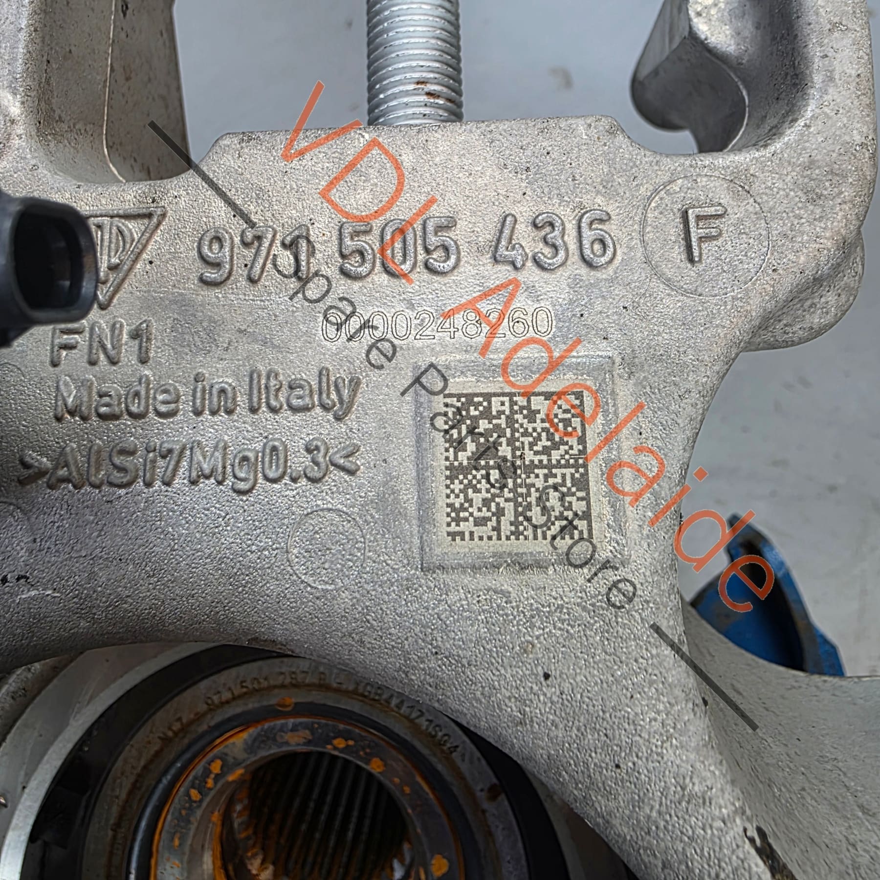 Porsche Panamera 971 Rear Right Wheel Bearing Hub Knuckle 971505436F - Image 4
