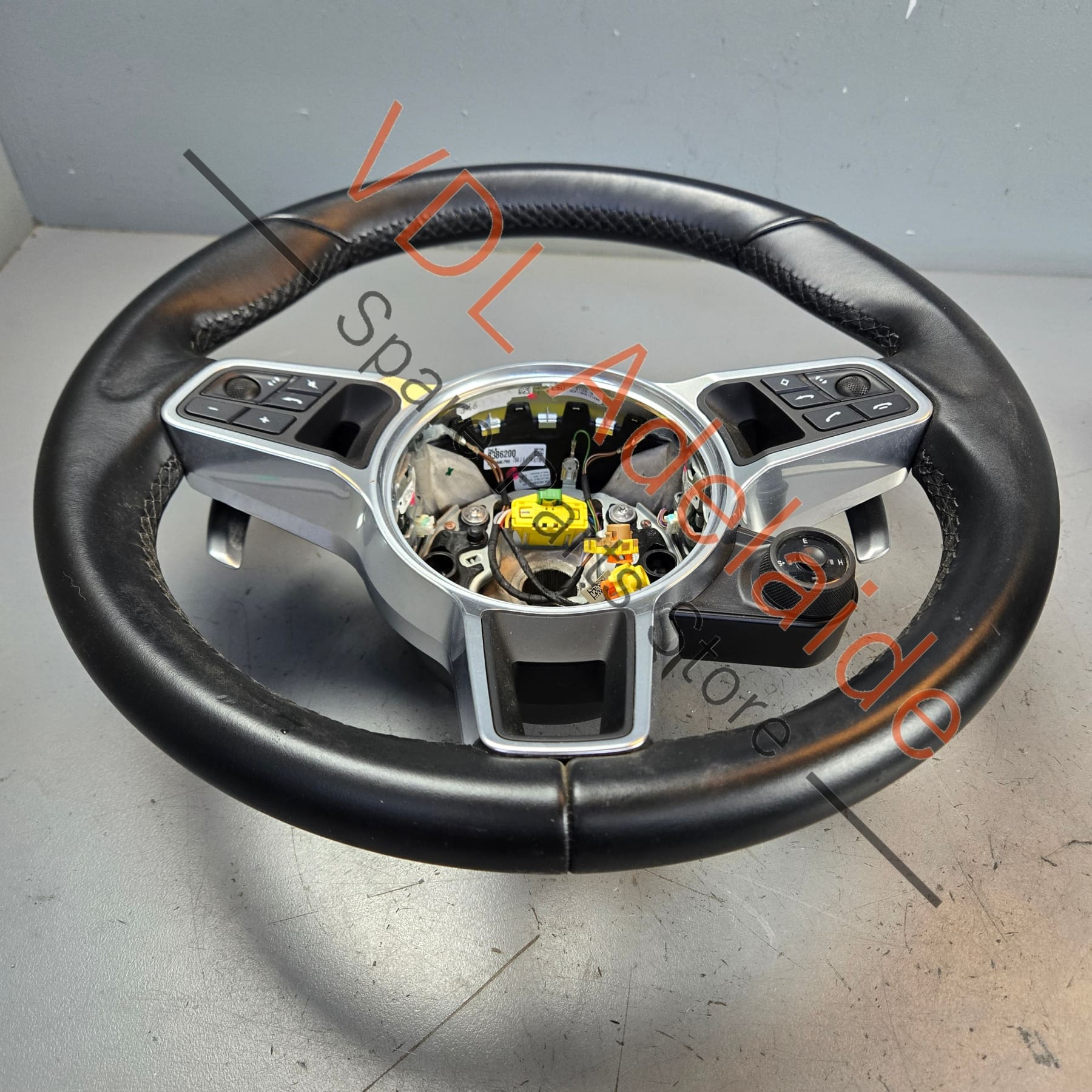 Porsche PSRB Sport Mode Chrono Multifunction Black Steering Wheel w PDK Paddles 971419091DH 971419091SF A34 - Image 7