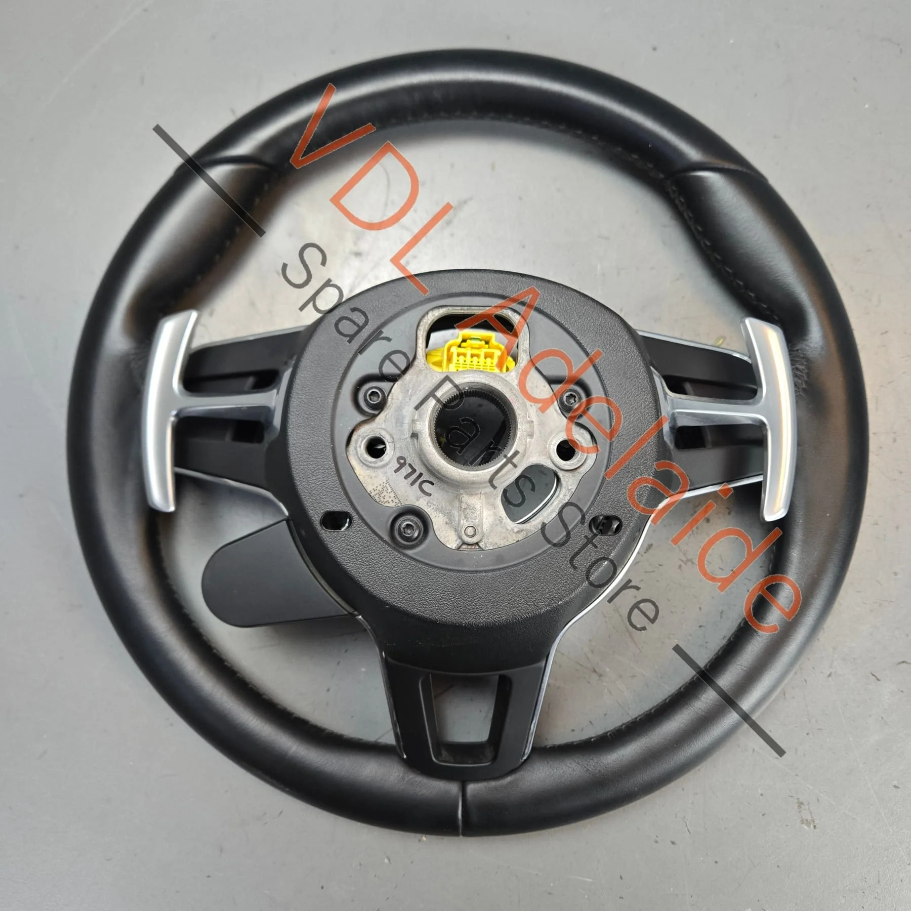 Porsche PSRB Sport Mode Chrono Multifunction Black Steering Wheel w PDK Paddles 971419091DH 971419091SF A34 - Image 9