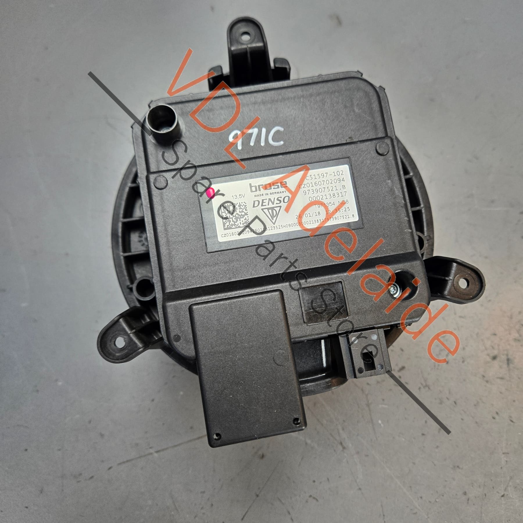 Porsche Panamera 971 RHD Blower Fan Motor PAE907521 9A7907521B 9A7907521A 973807521C - Image 2