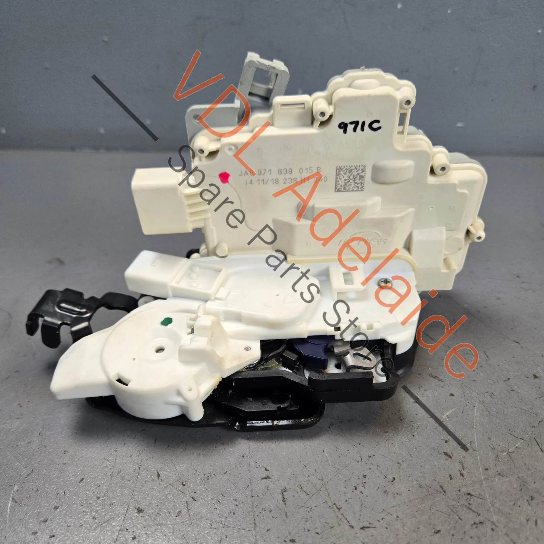 Porsche Panamera 971 2016-2023 Rear Left Passenger Side Door Lock Mechanism 971839015B 971839015E
