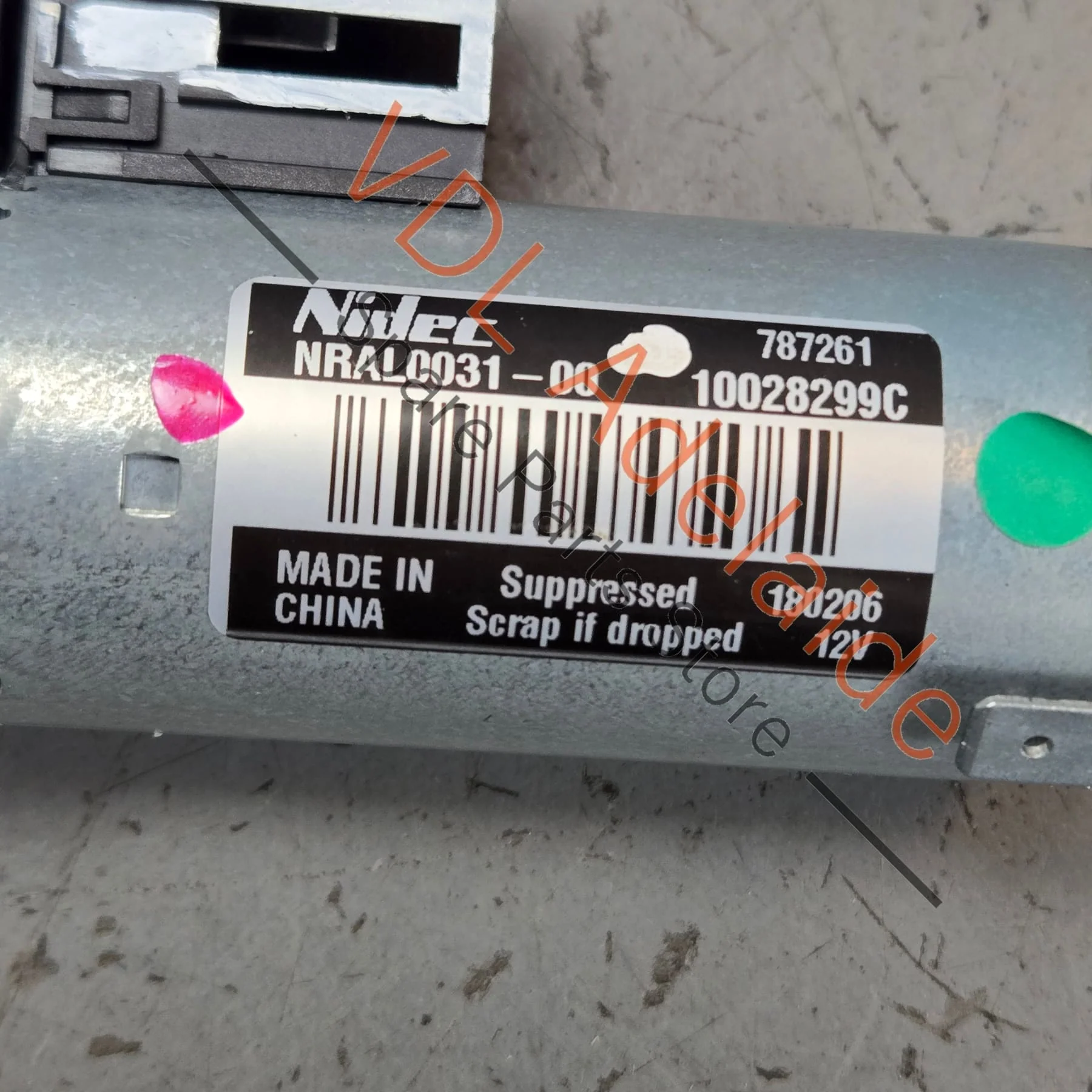 Porsche Power Sliding Roof Motor 9A795959100 - Image 2