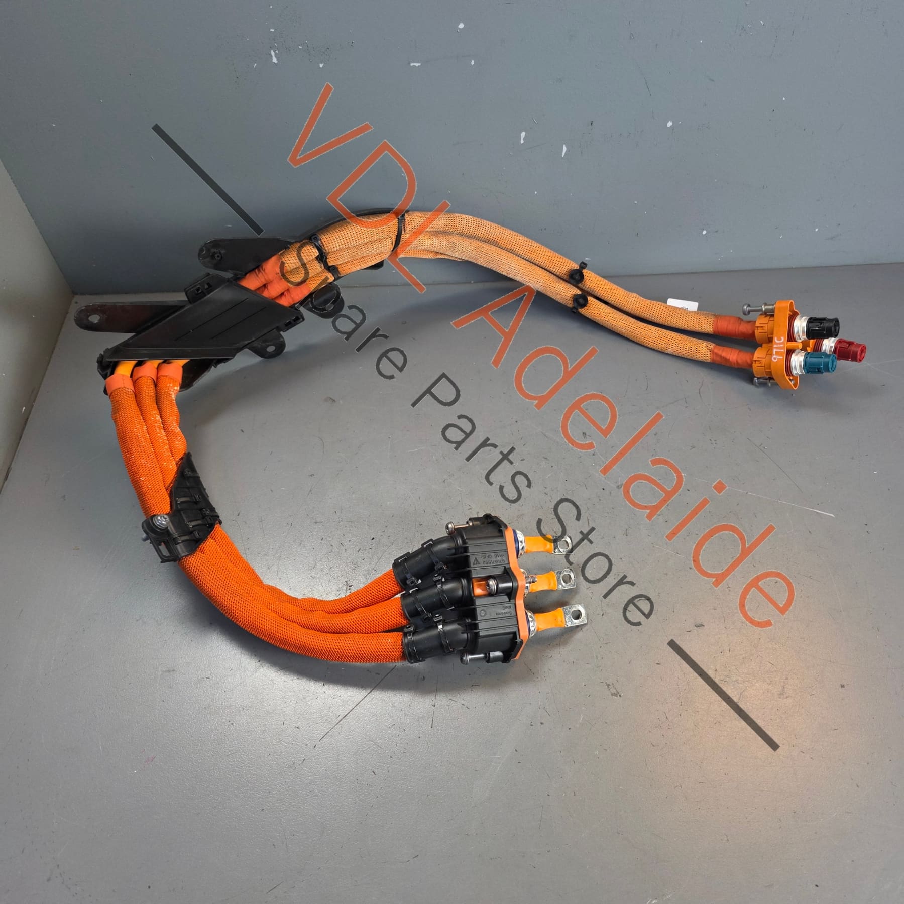 Porsche Hybrid Drive Motor HV Leads Wiring Cables 971971013A 971971013G - Image 7