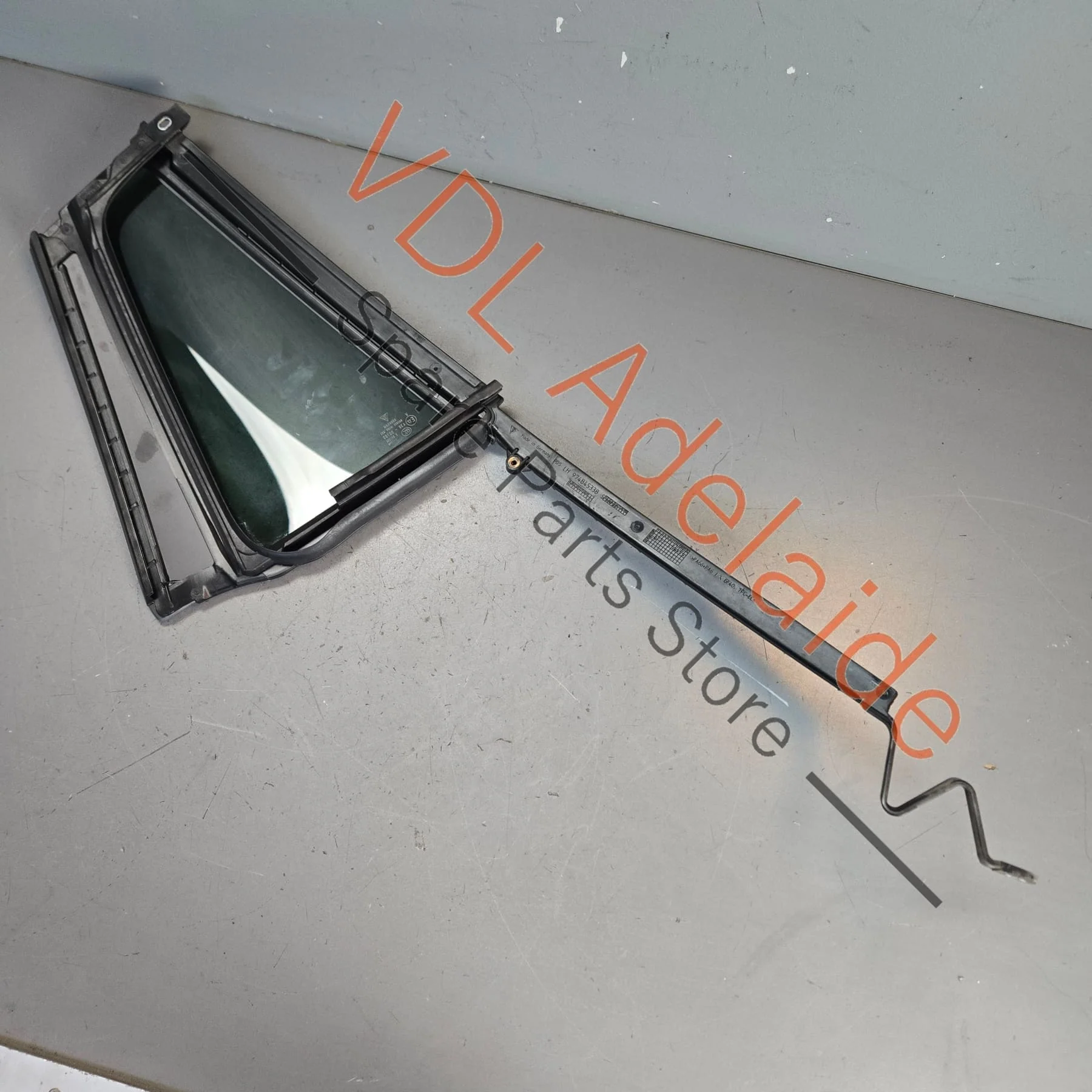 Porsche Panamera Turismo 971 Rear Left Door Quarter Window Privacy Glass Tinted - Image 5